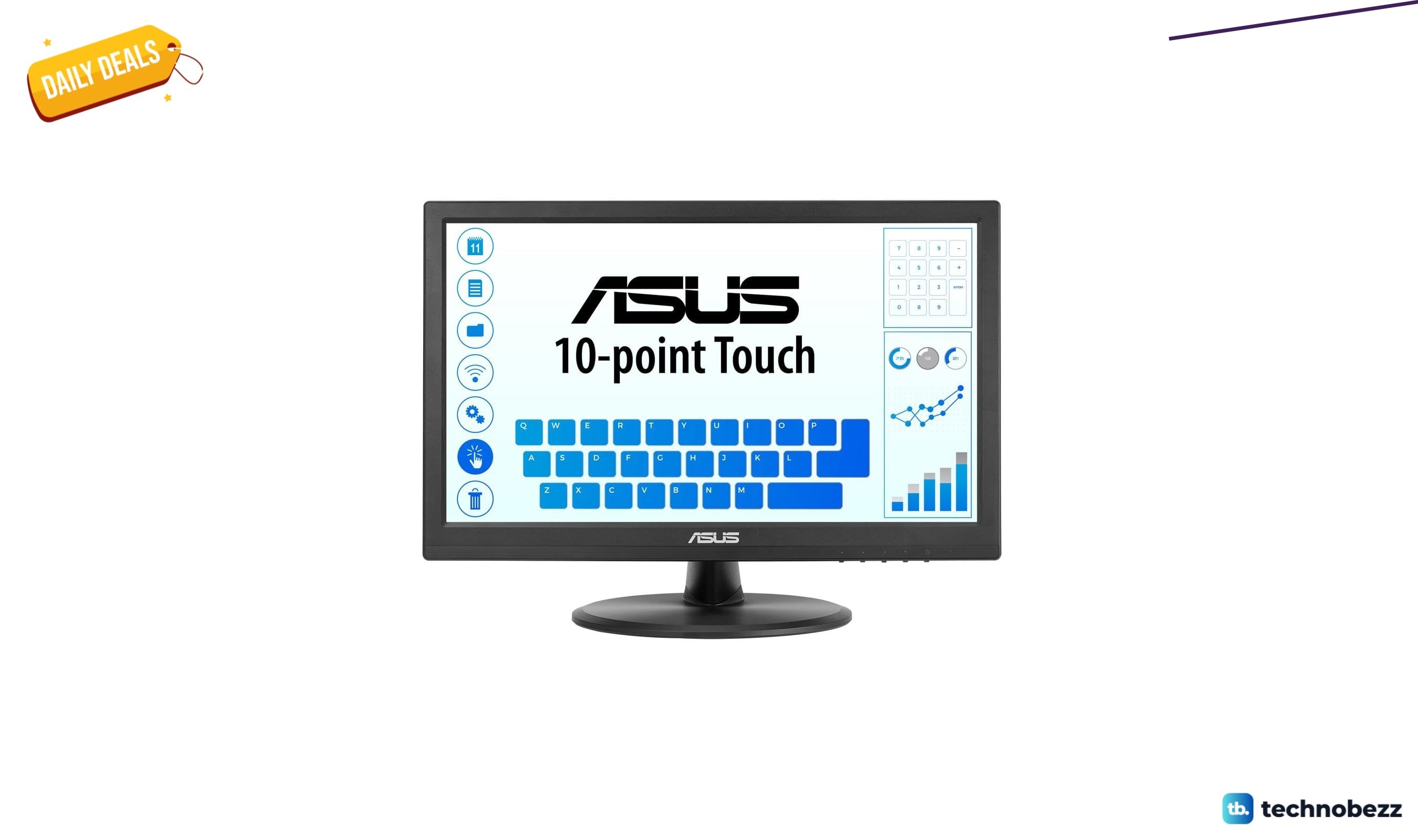 ASUS VT168HR 15.6 inch touch monitor drops to $161.97 on Amazon