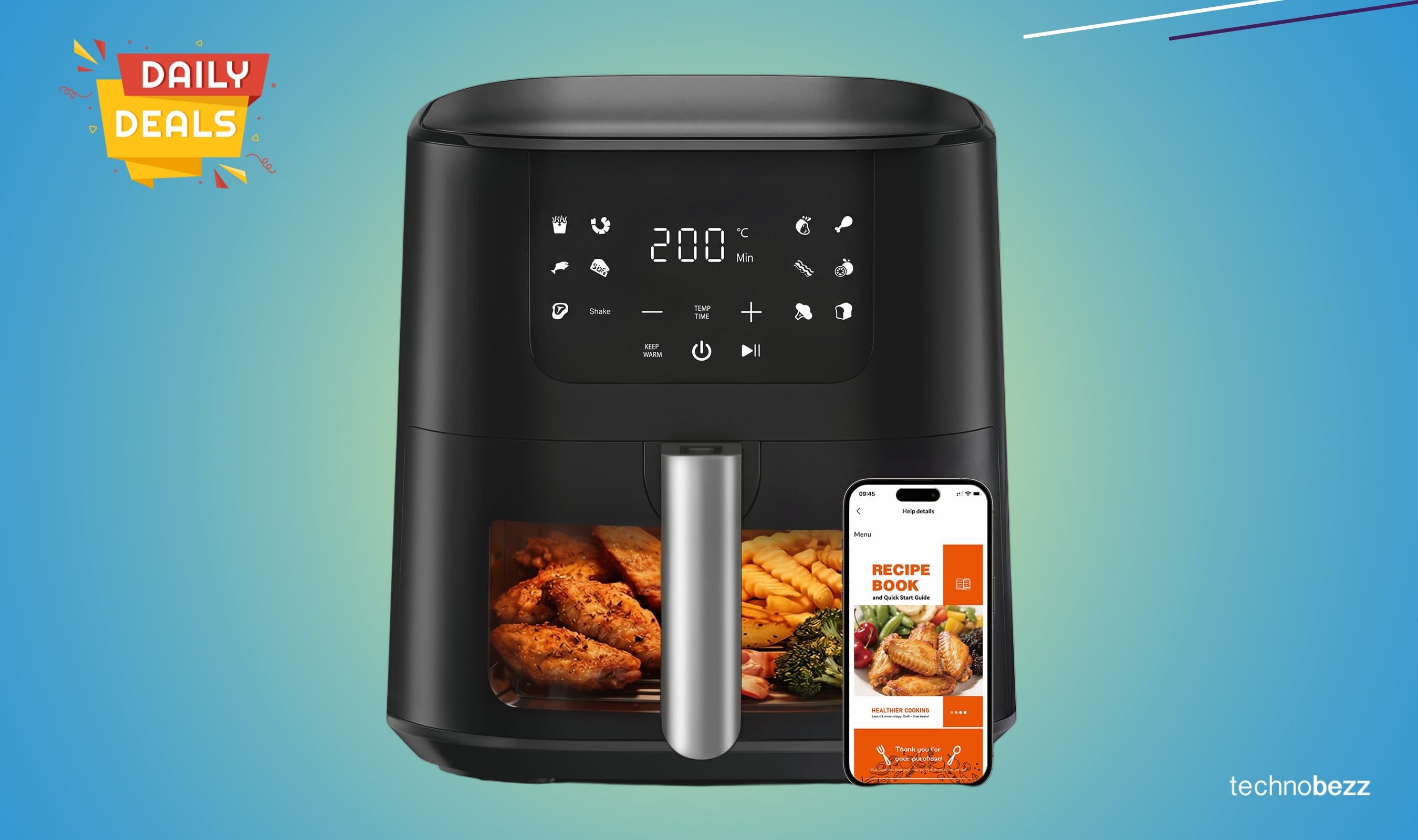 QIDO Air Fryer 8-in-1 drops to $62.99 on Amazon