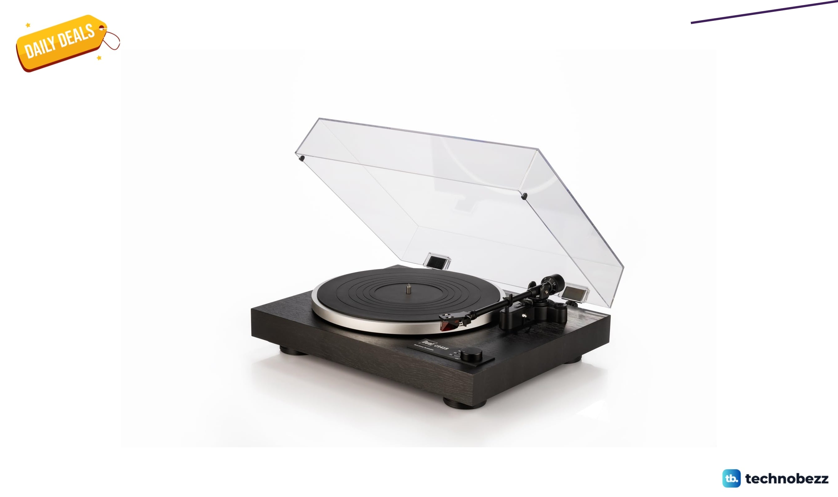 Dual CS 418 Belt Drive Manual Turntable sees price cut to $469