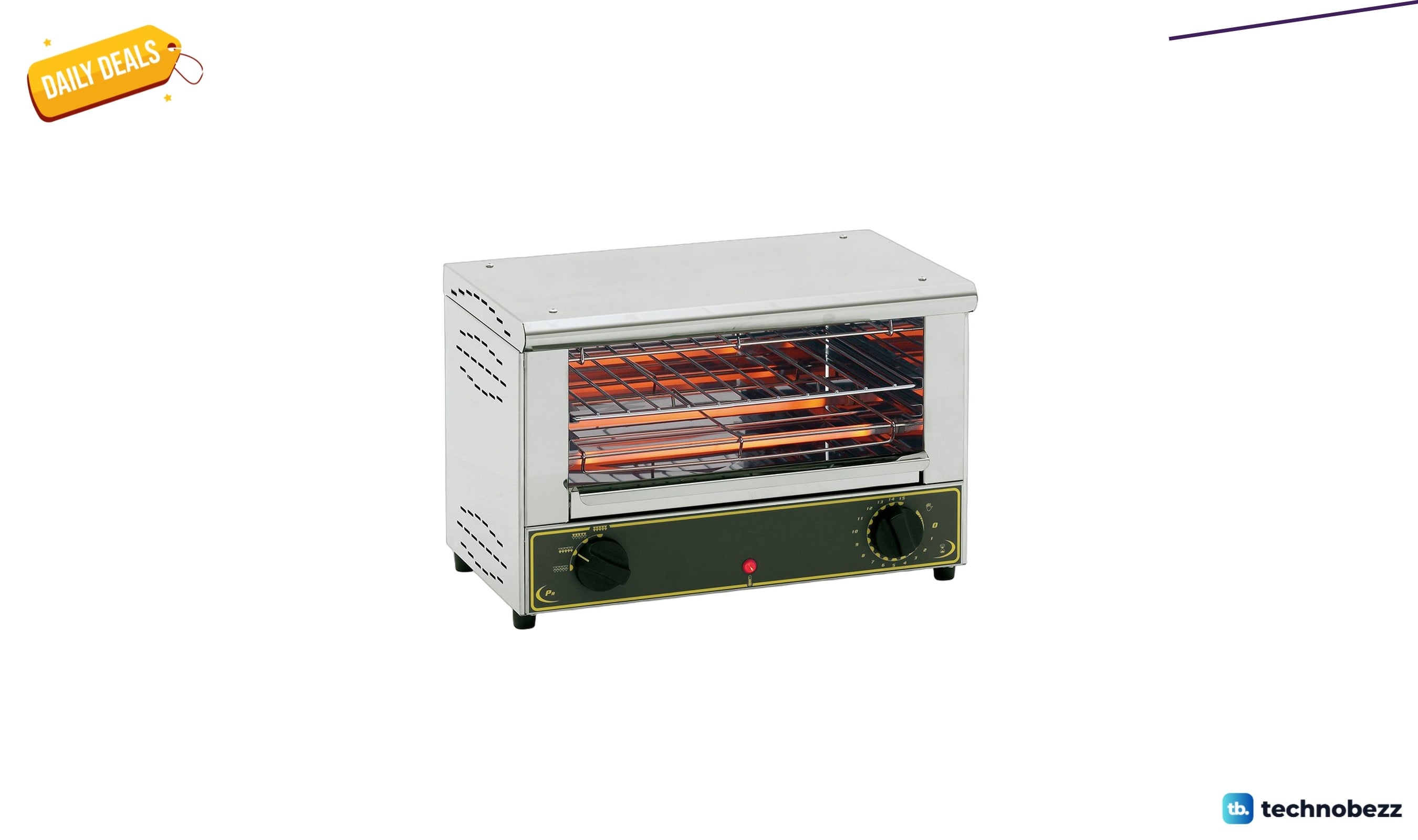 Equipex BAR100/1 Sodir Single-Shelf Snack Toaster Oven drops to $713.10