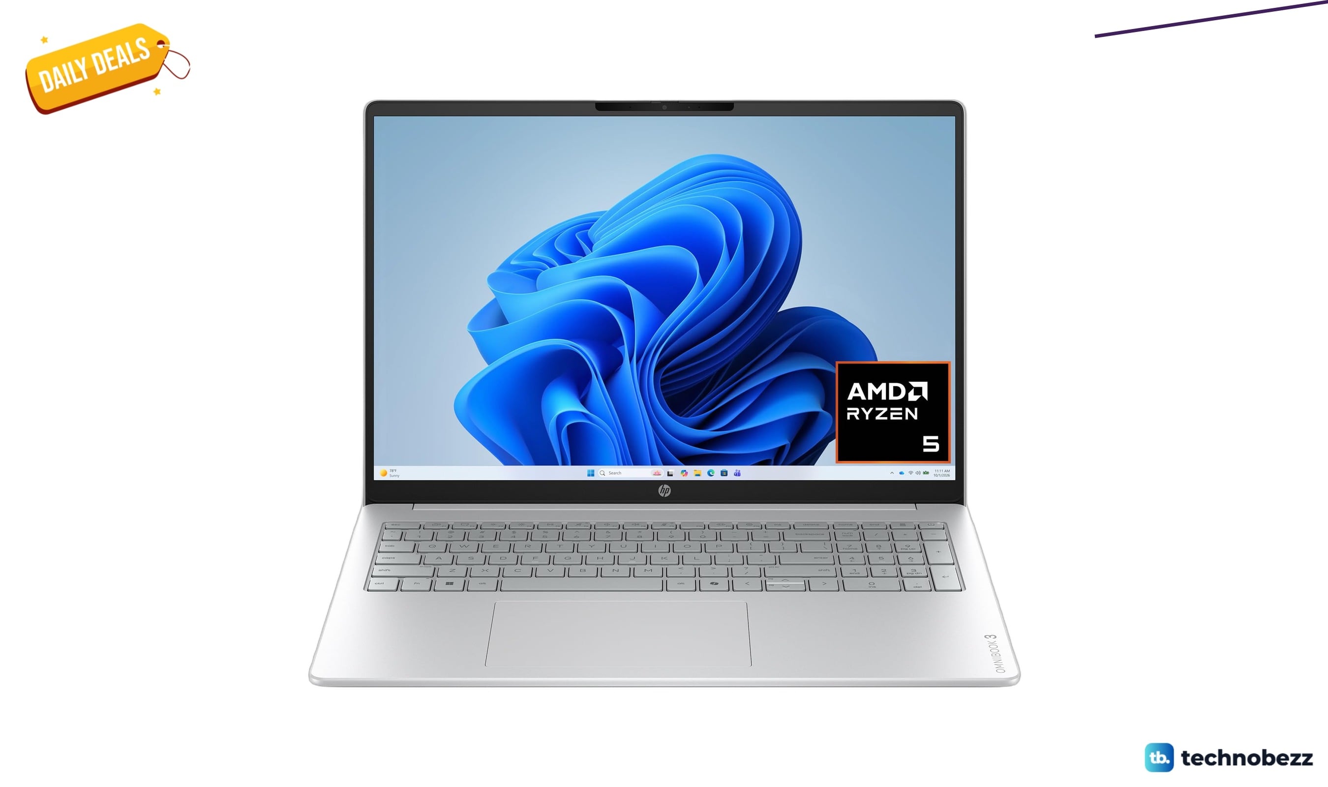 HP OmniBook 3 16 PC with 2K Touchscreen drops to $679.99