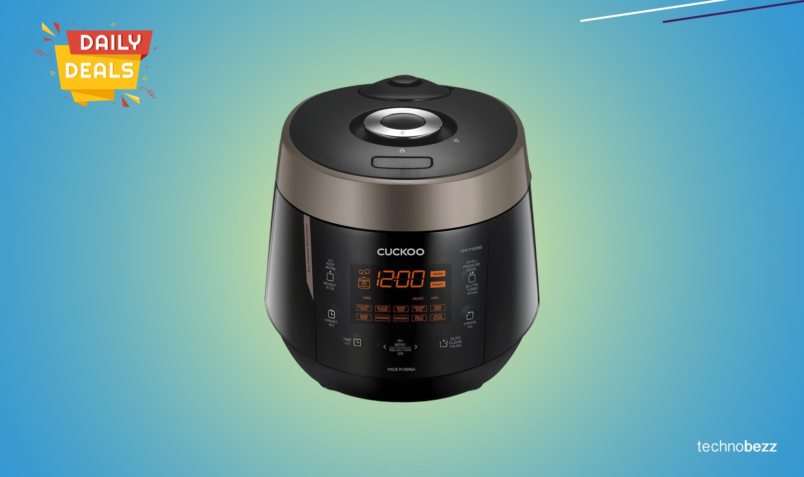 CUCKOO High Pressure Rice Cooker drops to $179.98 on Amazon