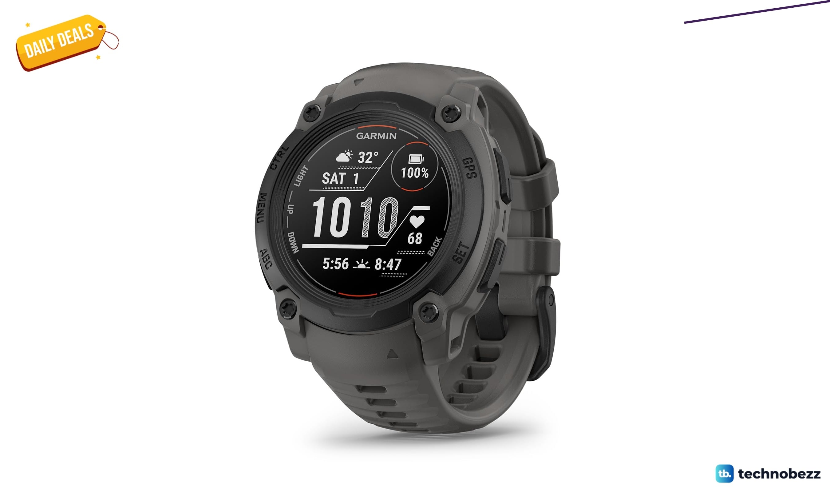 Garmin Instinct E 40mm rugged outdoor GPS watch drops to $199.99