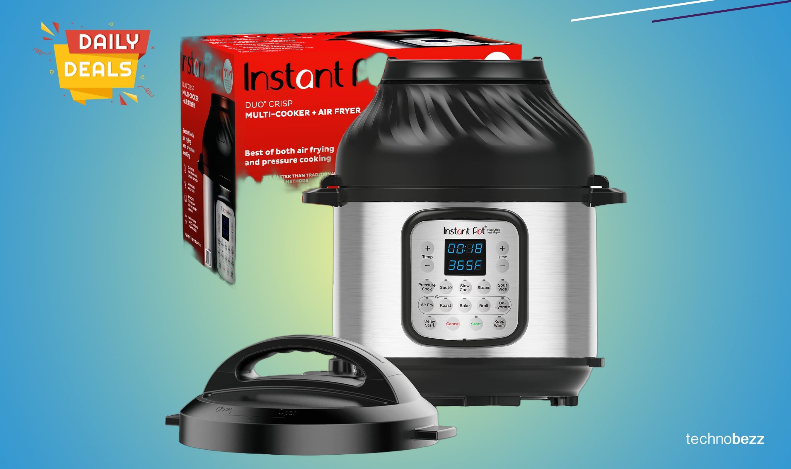 Instant Pot Duo Crisp 11-in-1 Air Fryer drops to $129.99