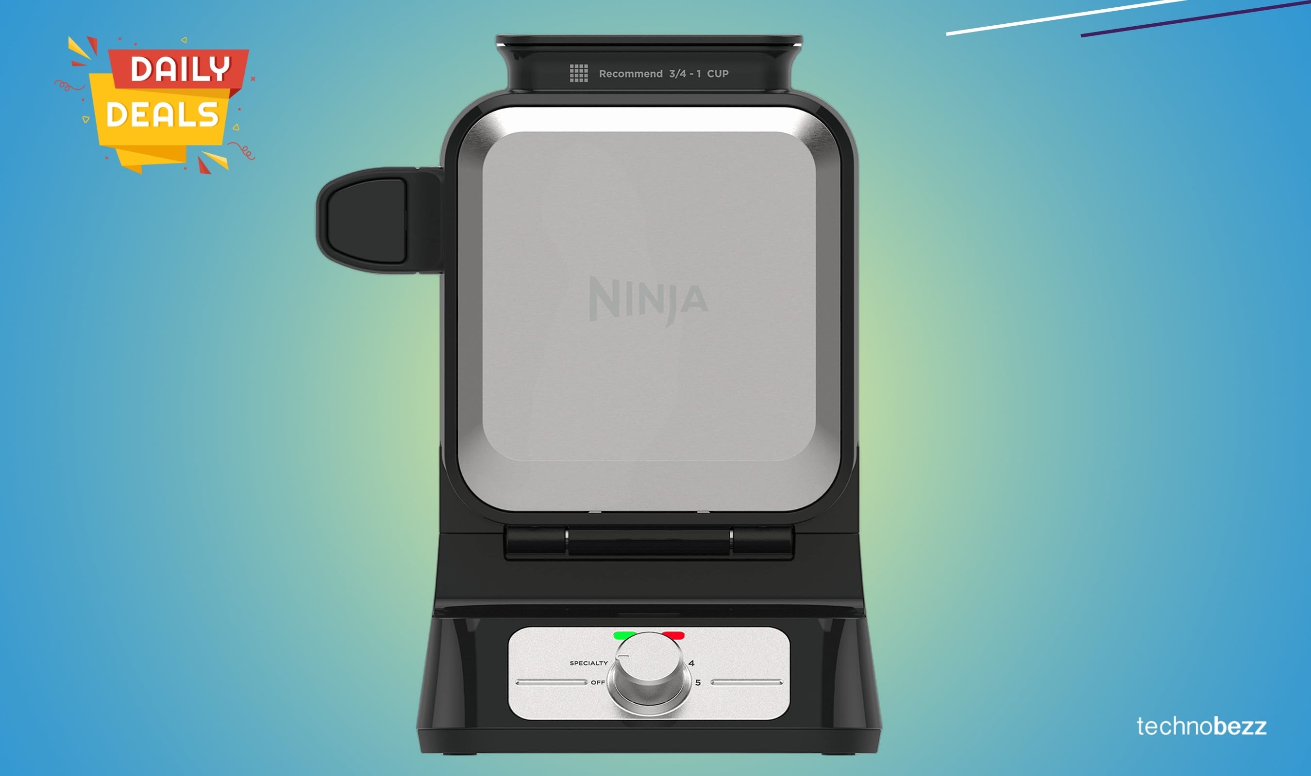 Ninja Belgian Waffle Maker Pro Vertical drops to $79.99