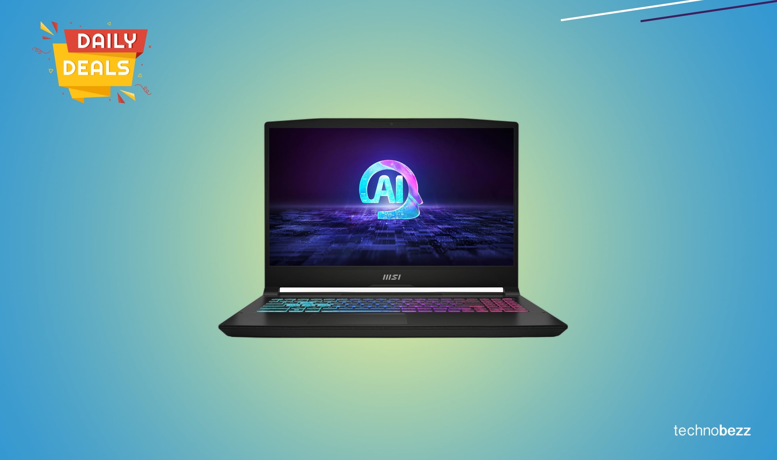 MSI Katana A15 AI Gaming laptop drops to $1366.86 on Amazon