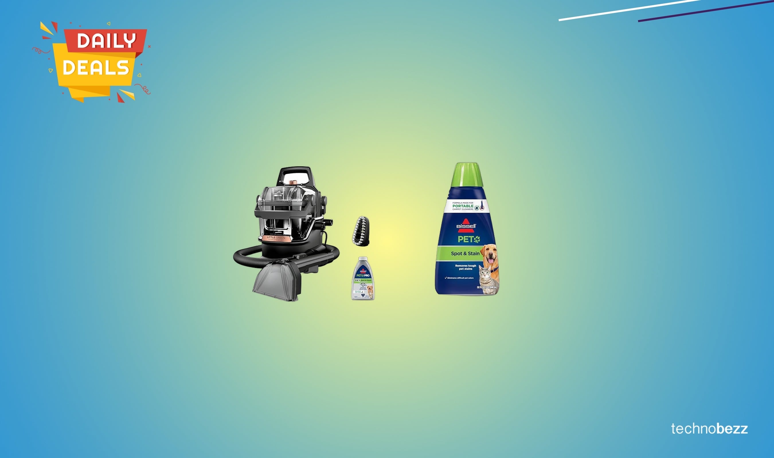 BISSELL Little Green HydroSteam bundle falls to $204.08 on Amazon