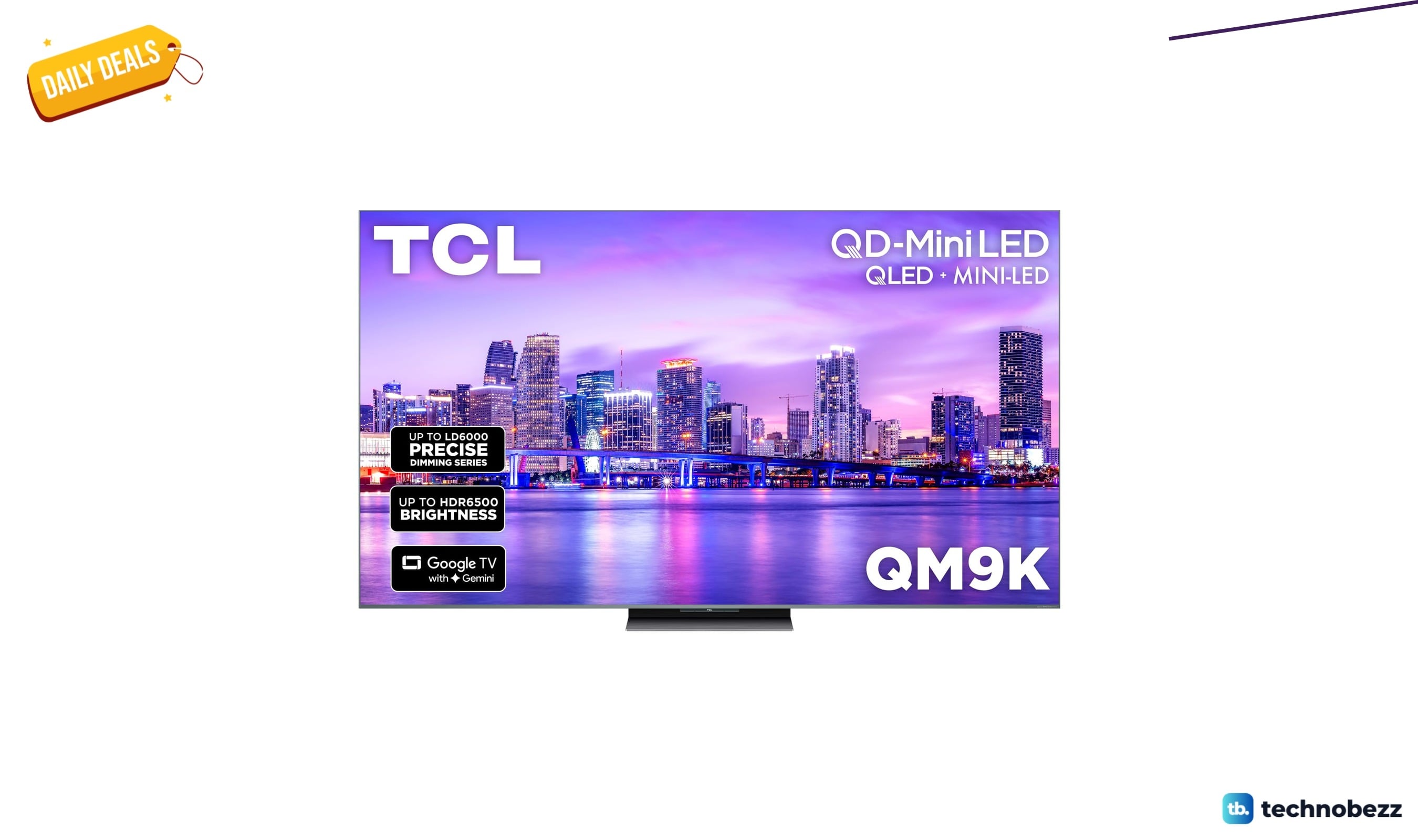 TCL 85 Class QM9K Mini LED drops to $1999.99 on Amazon