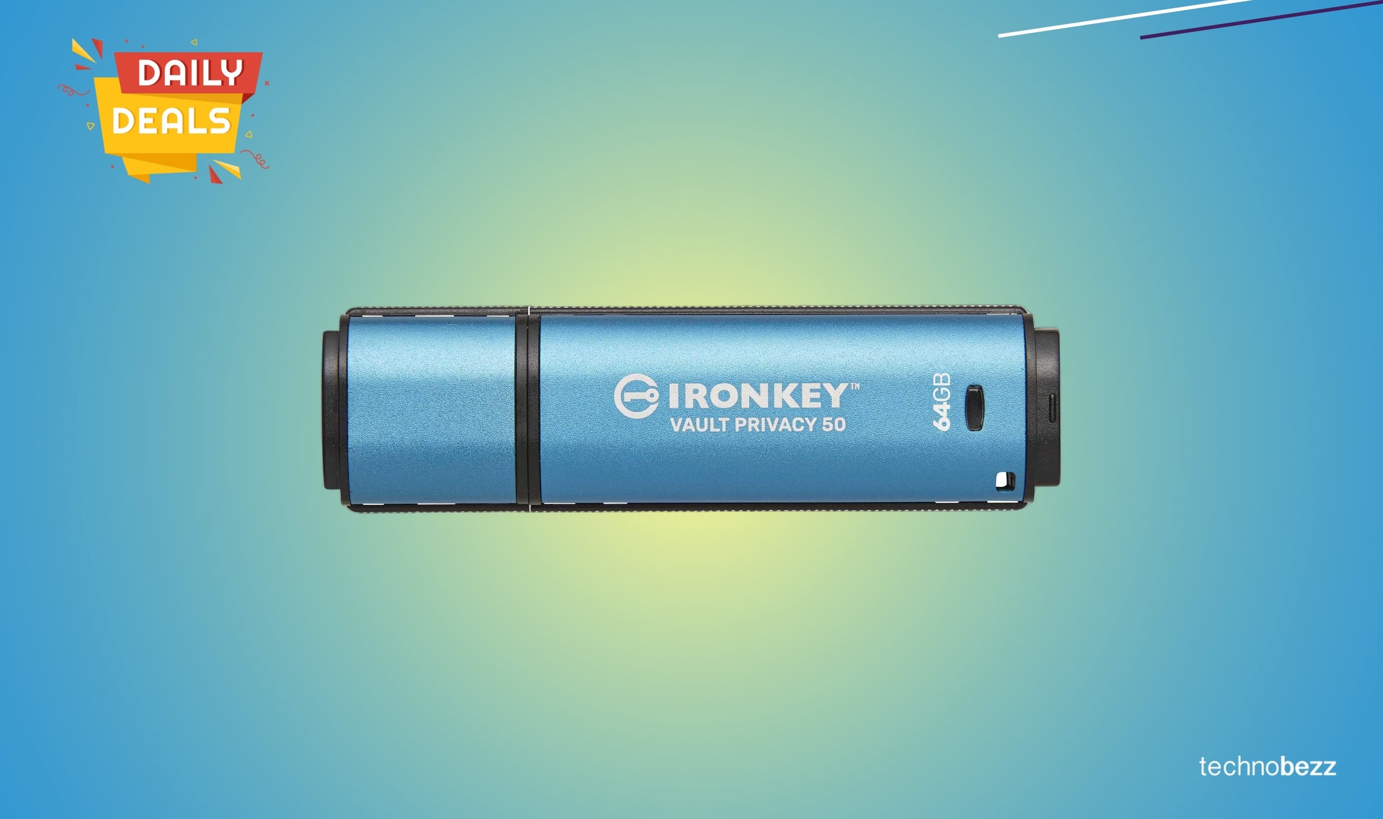 Kingston Ironkey Vault Privacy 50 USB Flash drops to $99.99