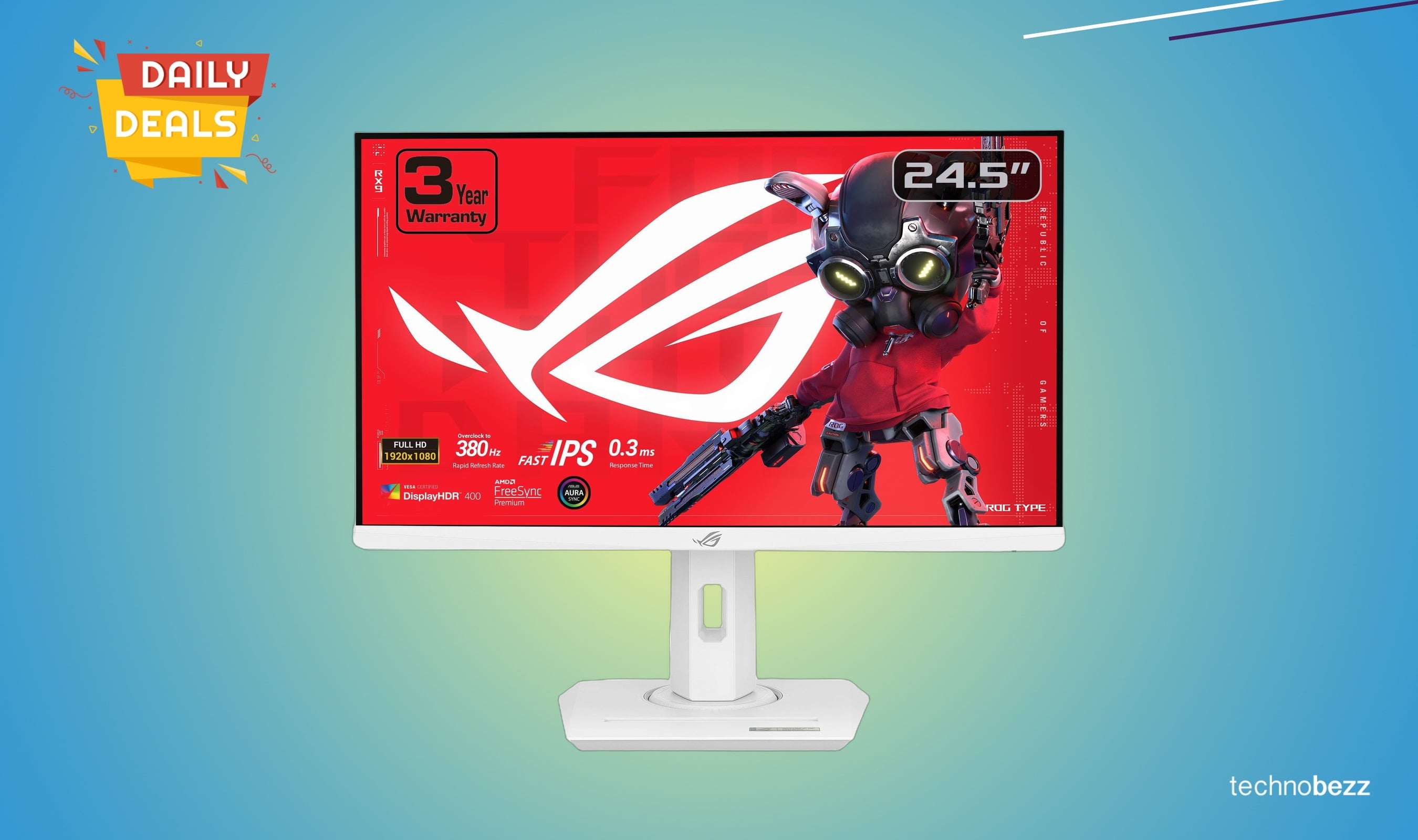 ASUS ROG Strix 25-inch 1080P gaming monitor drops to $349