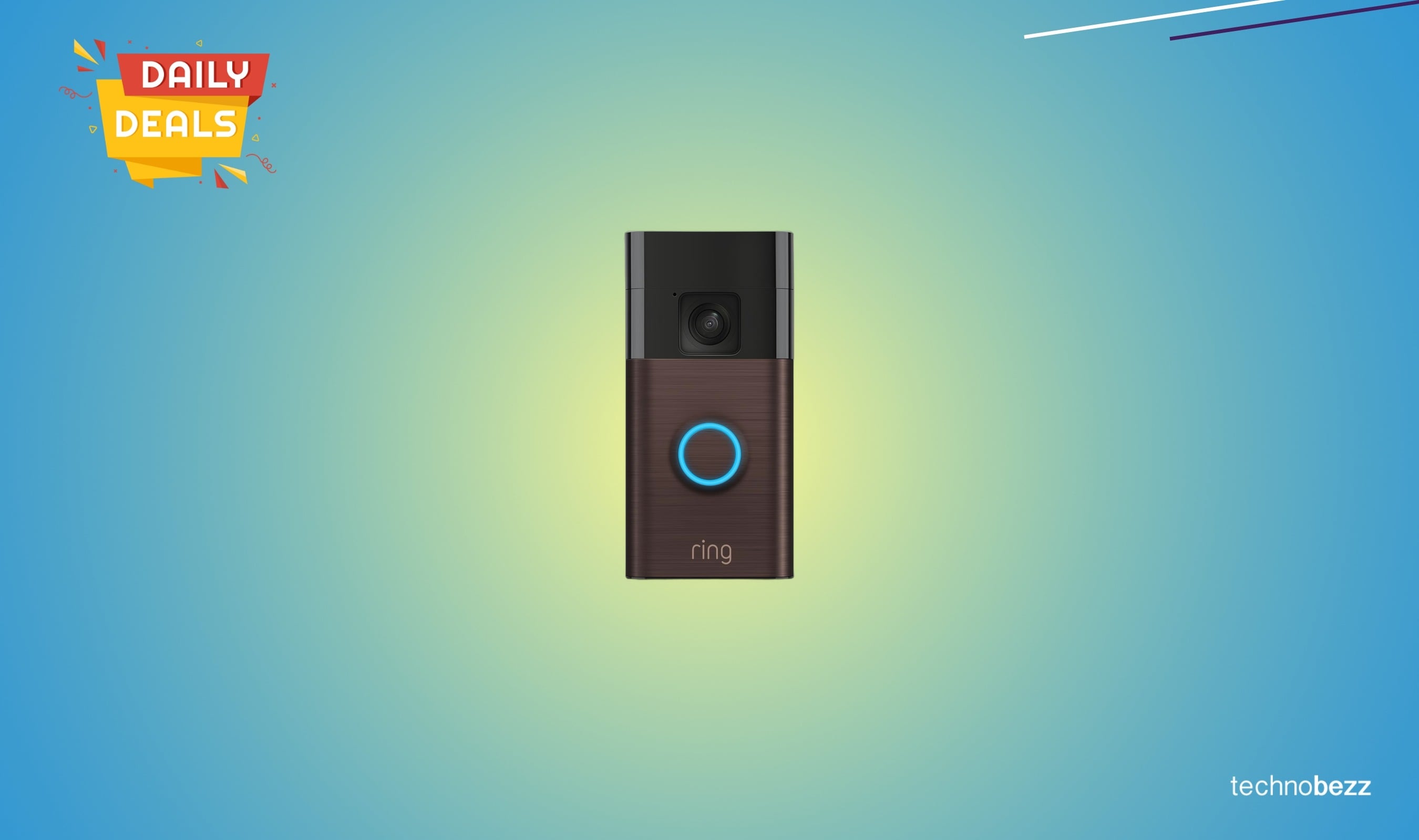 Ring Battery Doorbell with Solar Charger drops to $129.98