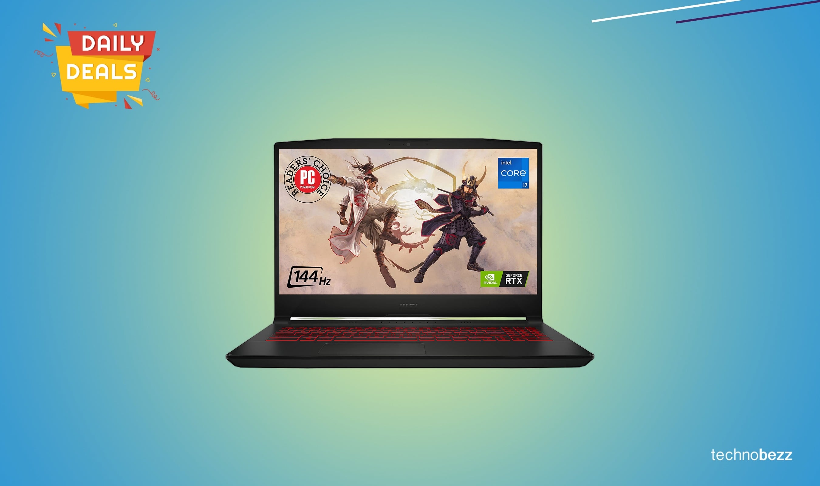 MSI Katana GF66 gaming laptop drops to $869 on Amazon