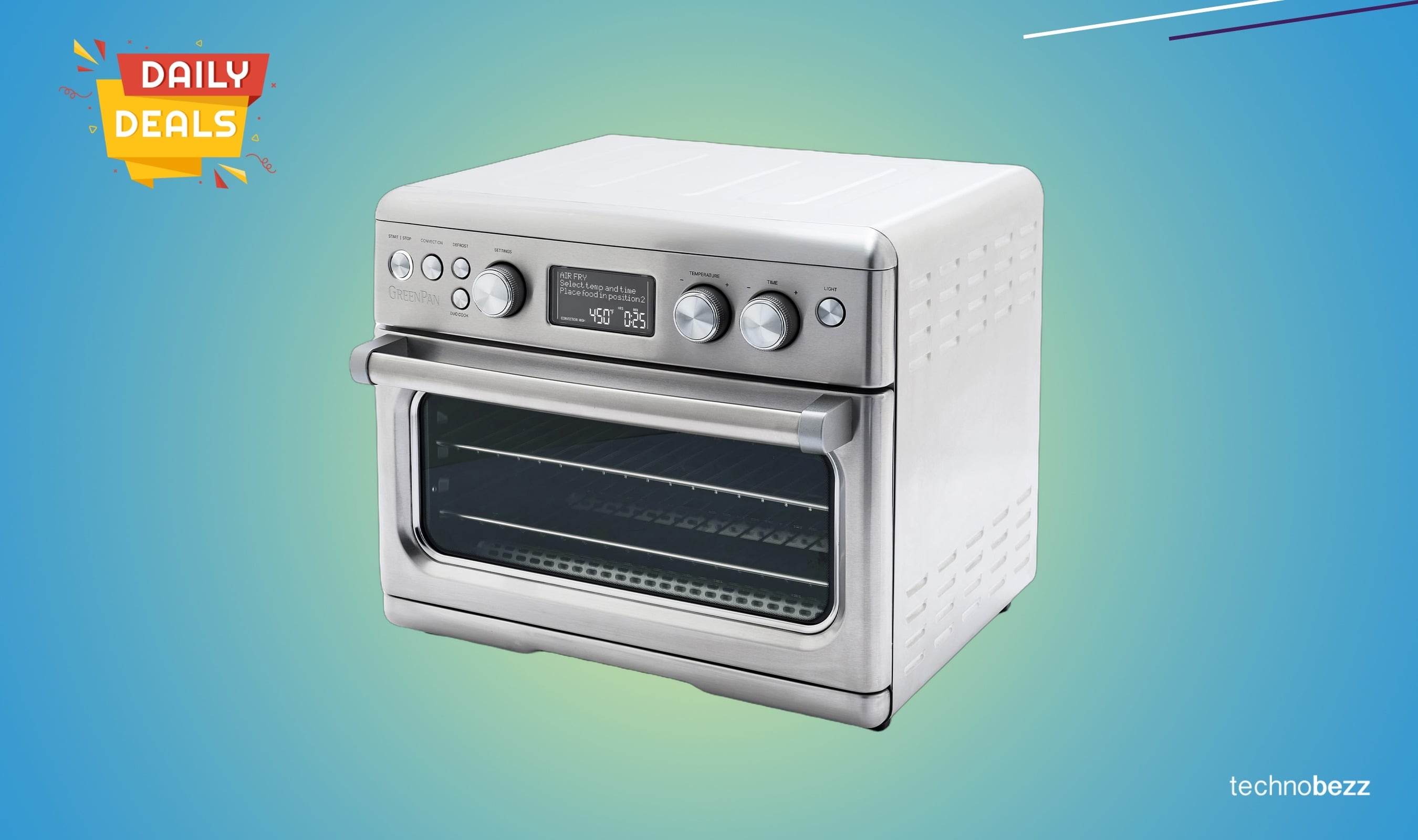 GreenPan 13-in-1 Elite Countertop Oven drops to $299.99
