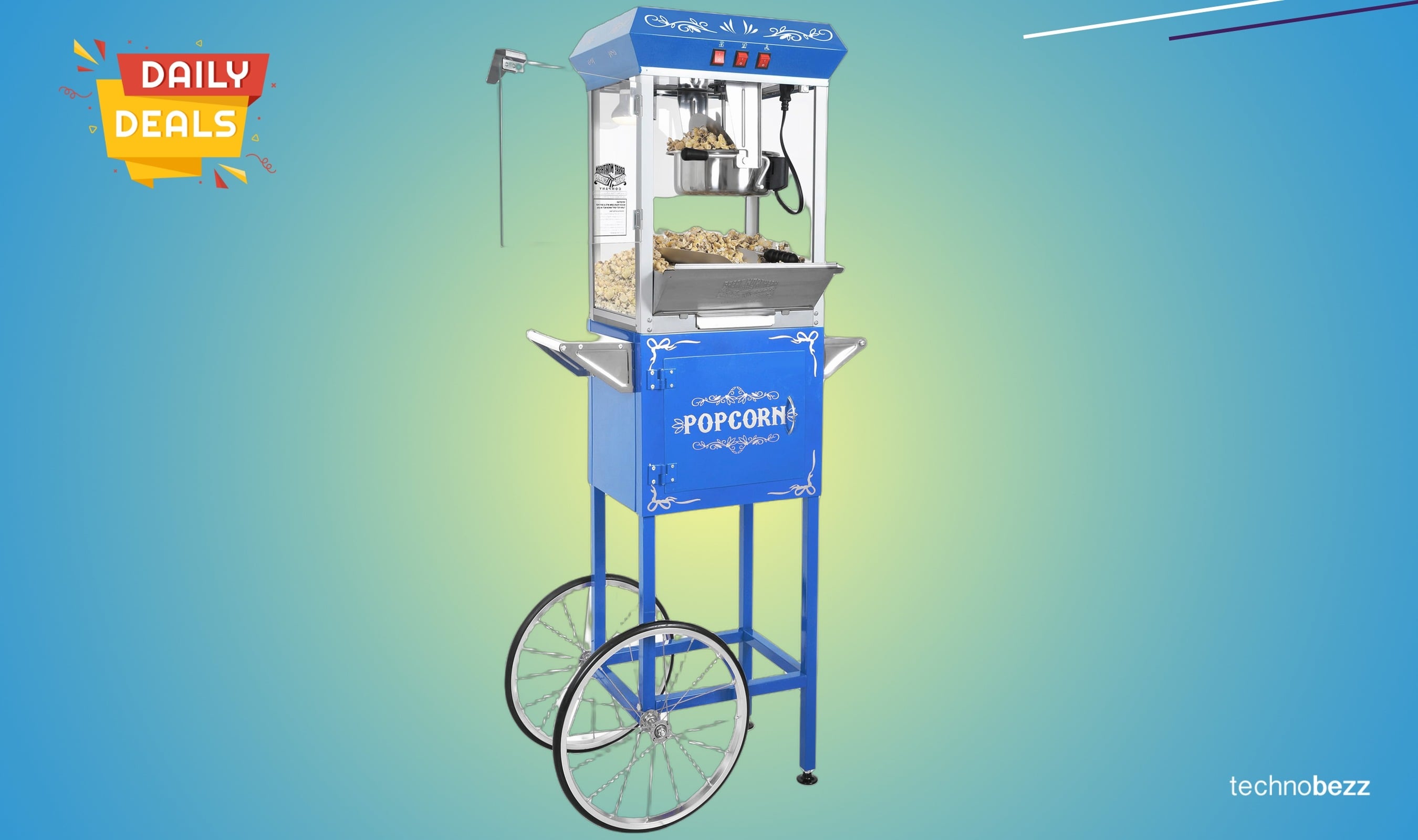 Foundation Popcorn Maker Machine drops to $237.59