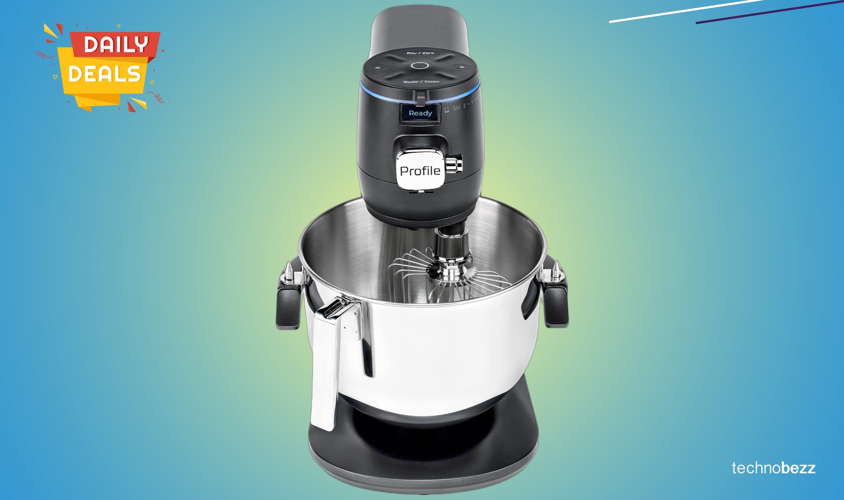 GE Profile Smart Stand Mixer with built-in smart scale drops to $499