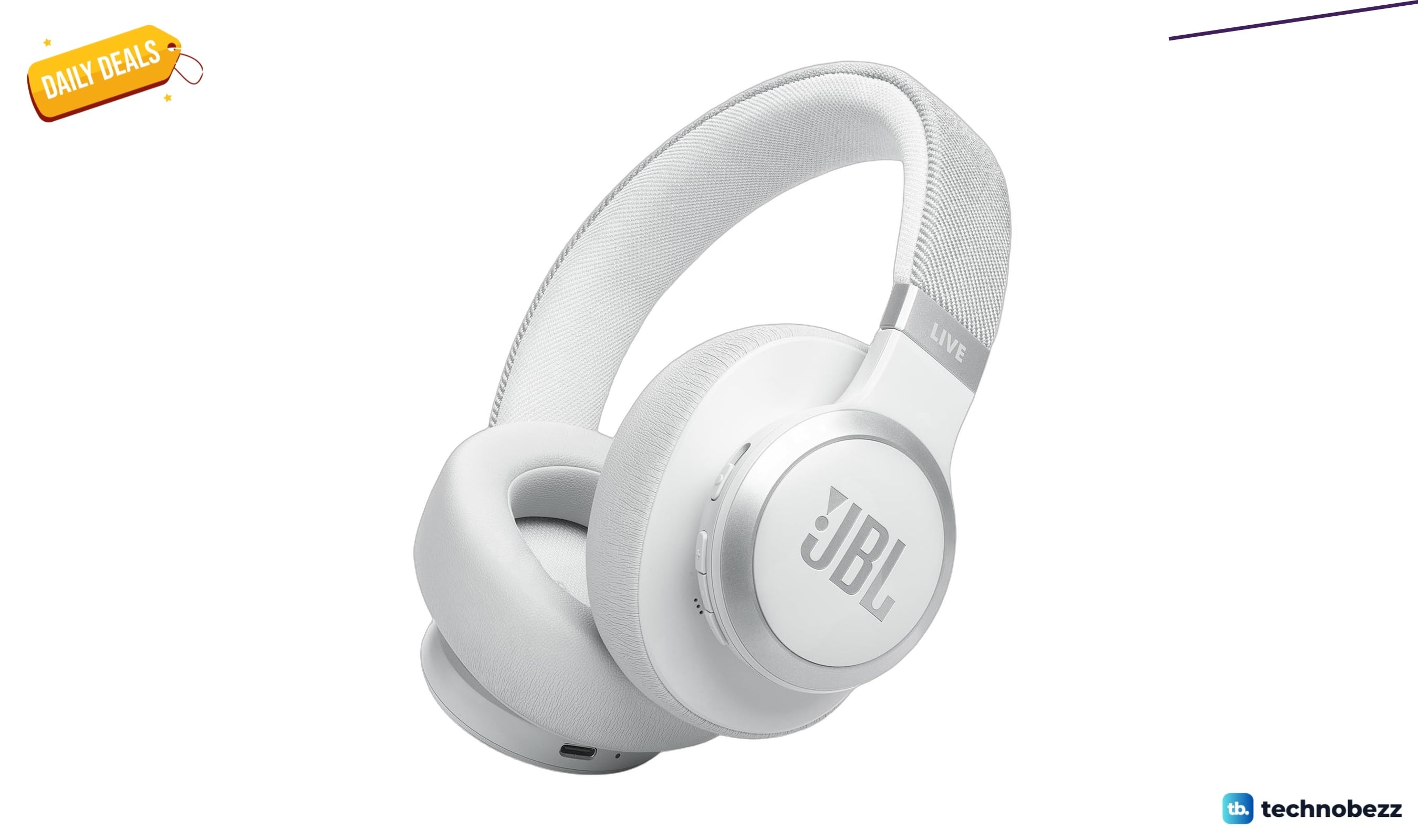JBL Live 770NC wireless headphones discounted to $133.99