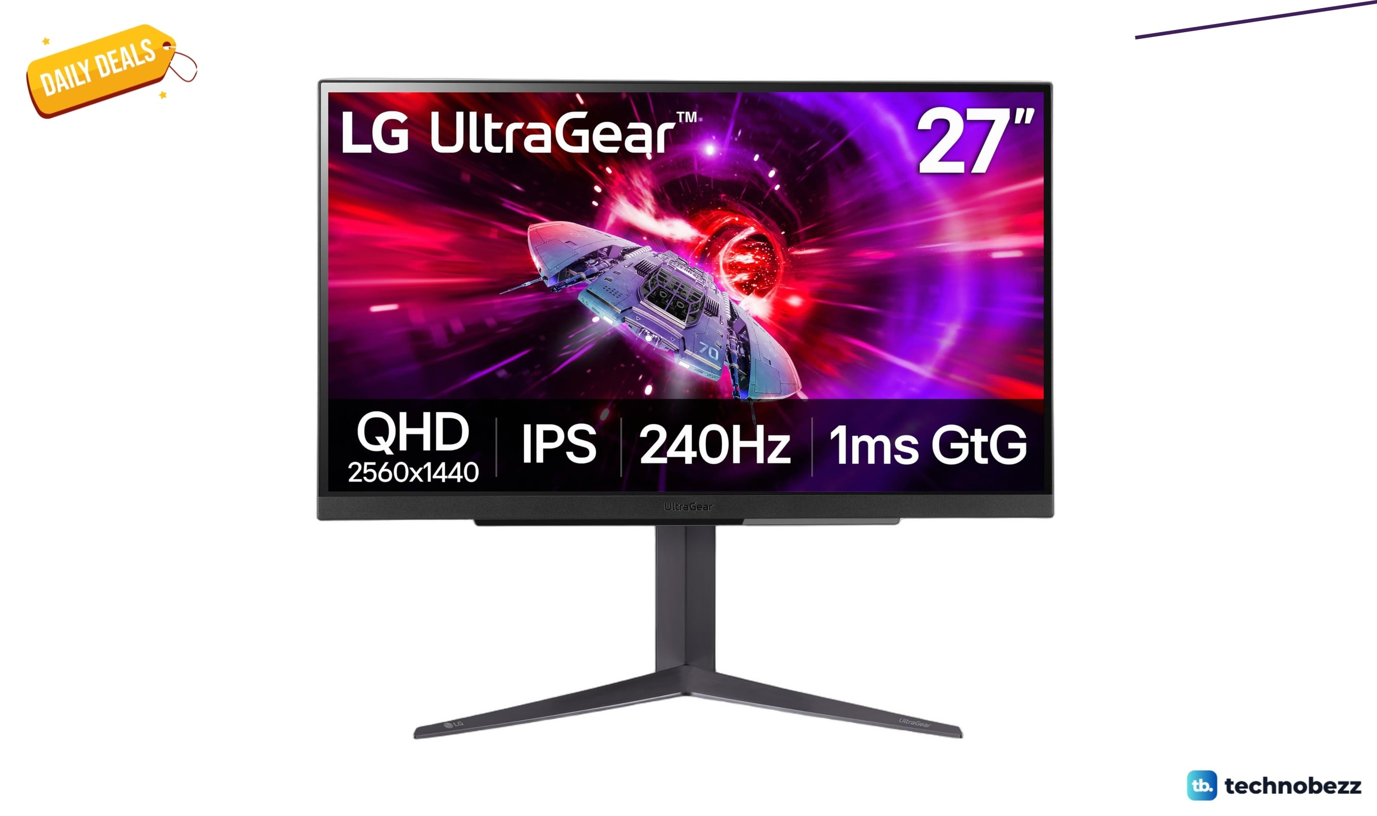 LG 27GR83Q-B Ultragear gaming monitor drops to $309.99 on Amazon