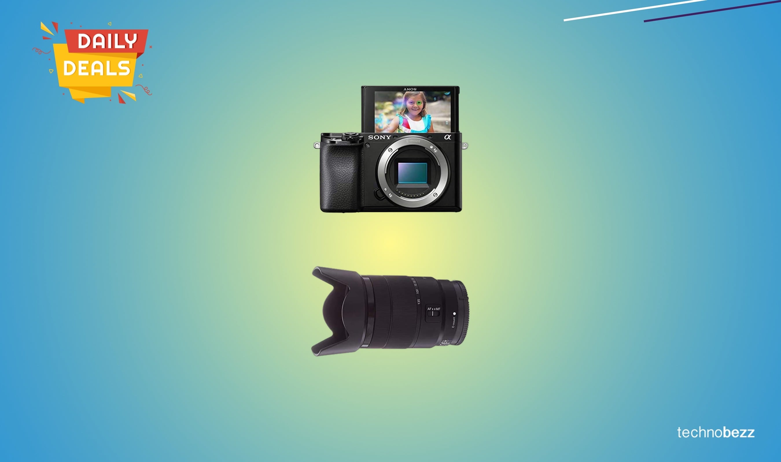 Sony Alpha A6100 Mirrorless Camera Bundle Drops to $1496