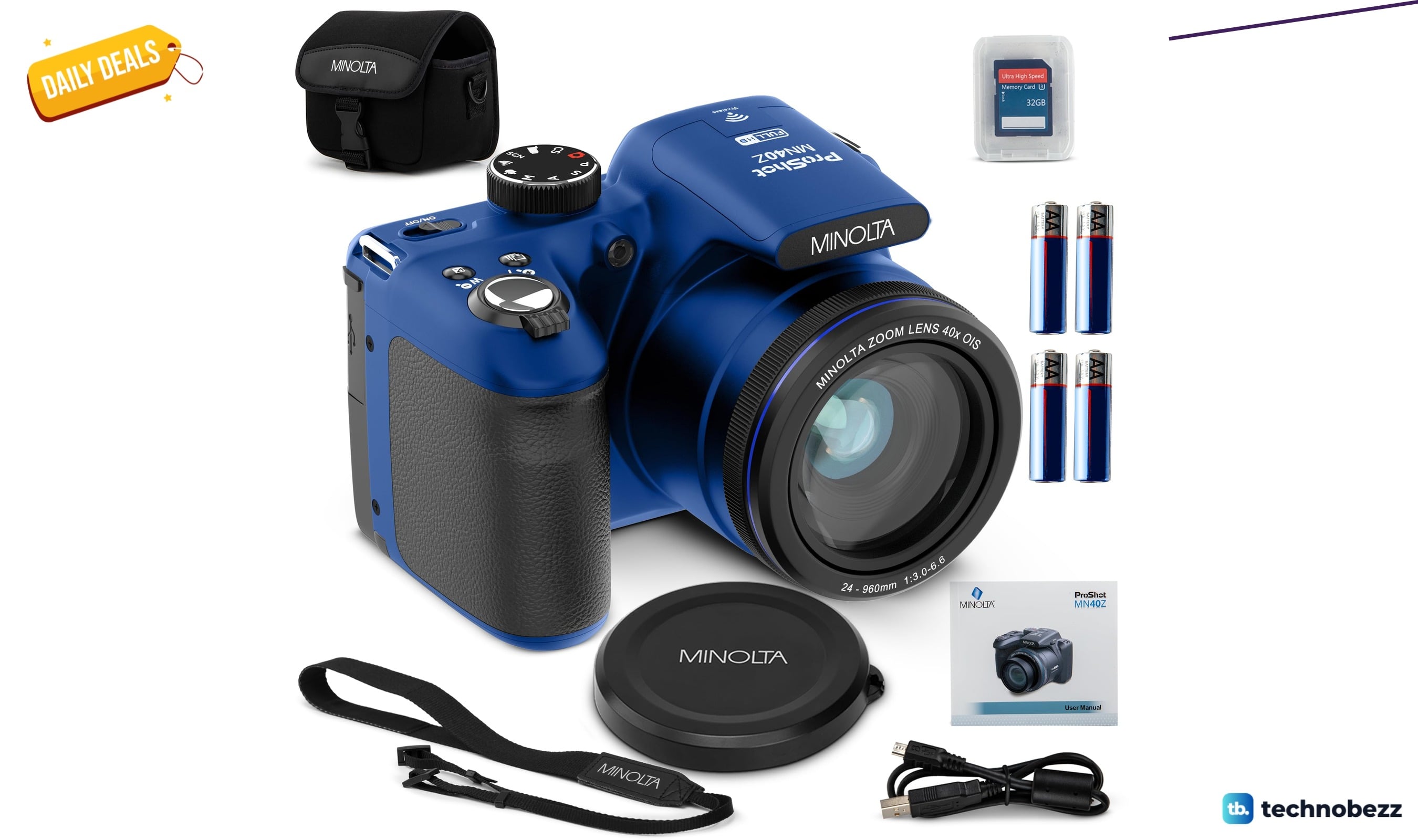 Minolta MN40Z ProShot 20 MP / 1080P dips to $263