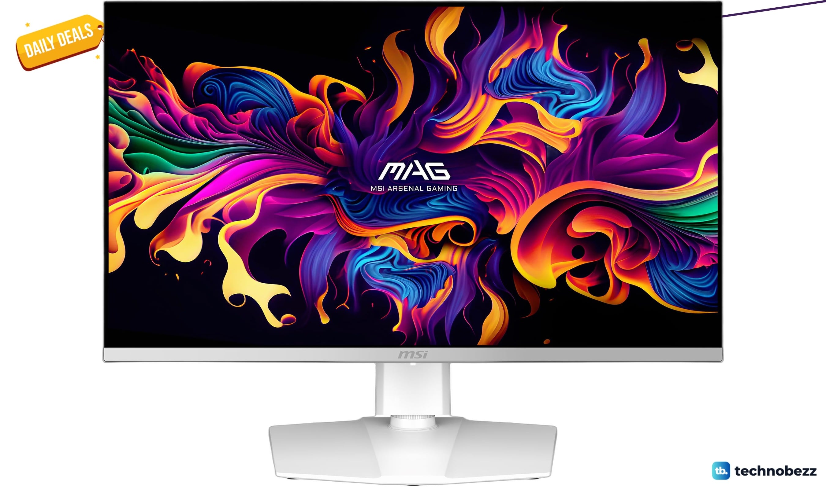 MSI MAG 272QPW QD-OLED X28 WQHD monitor drops to $479.99 on Amazon