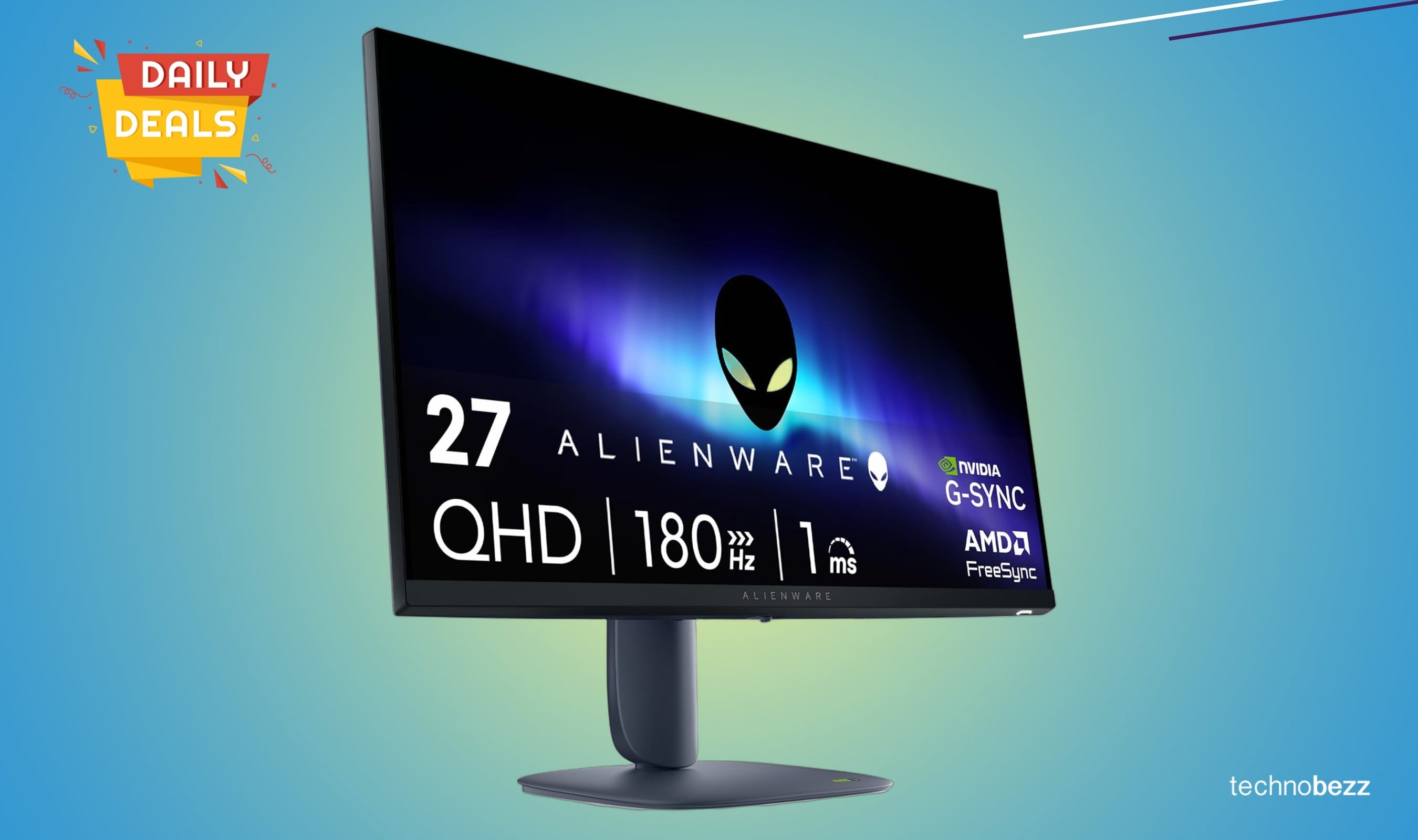Alienware 27 Gaming Monitor AW2725DM drops to $188.99