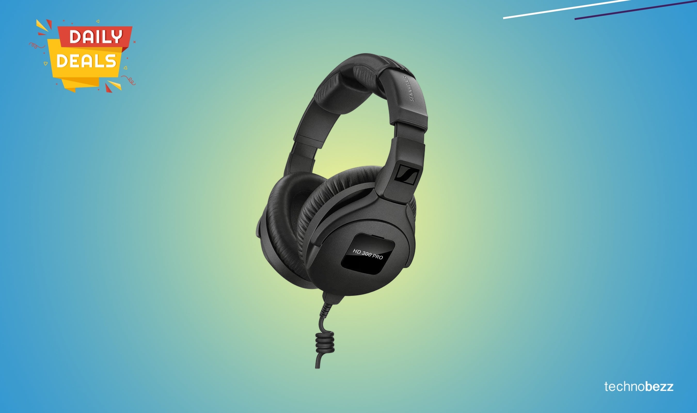 Sennheiser HD 300 PRO broadcast headphones now available for $190.53