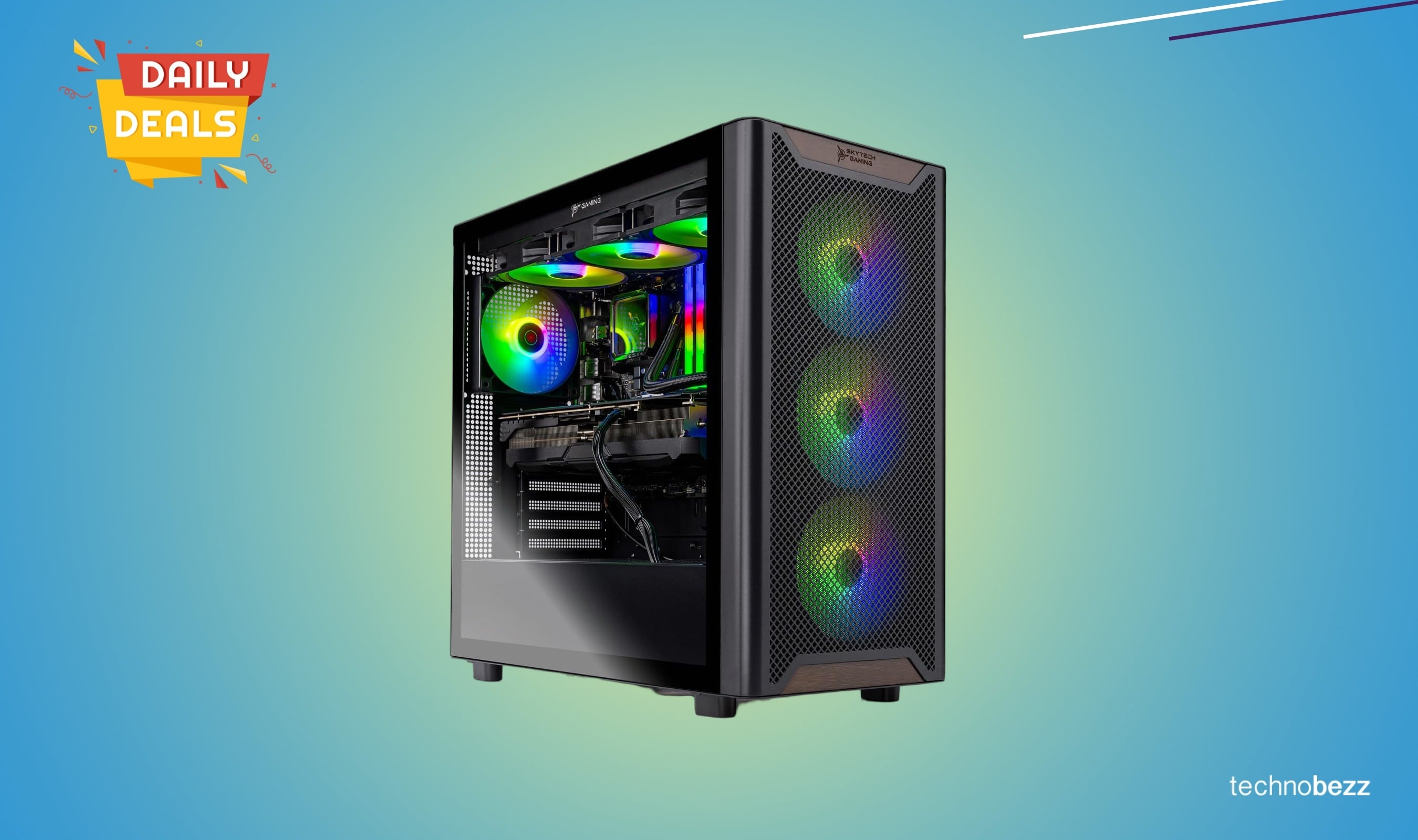 Skytech Chronos Gaming PC with Ryzen 5 drops to $1499.99