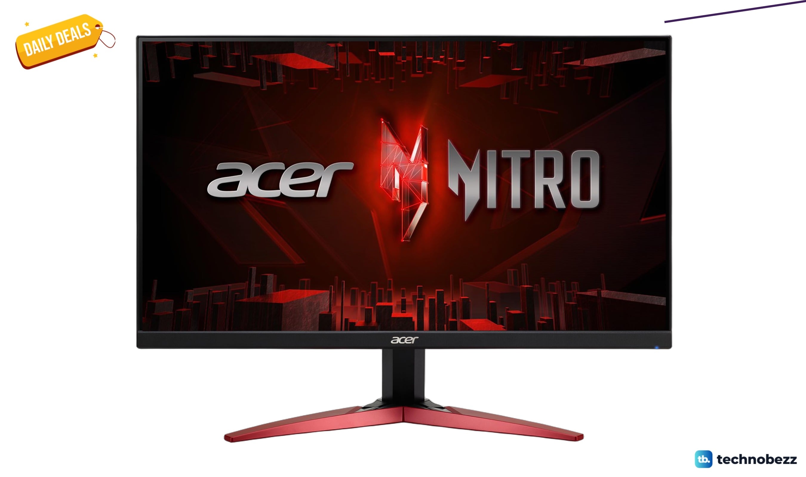acer Nitro 24.5" Full HD 1920 x discounted to $161.49