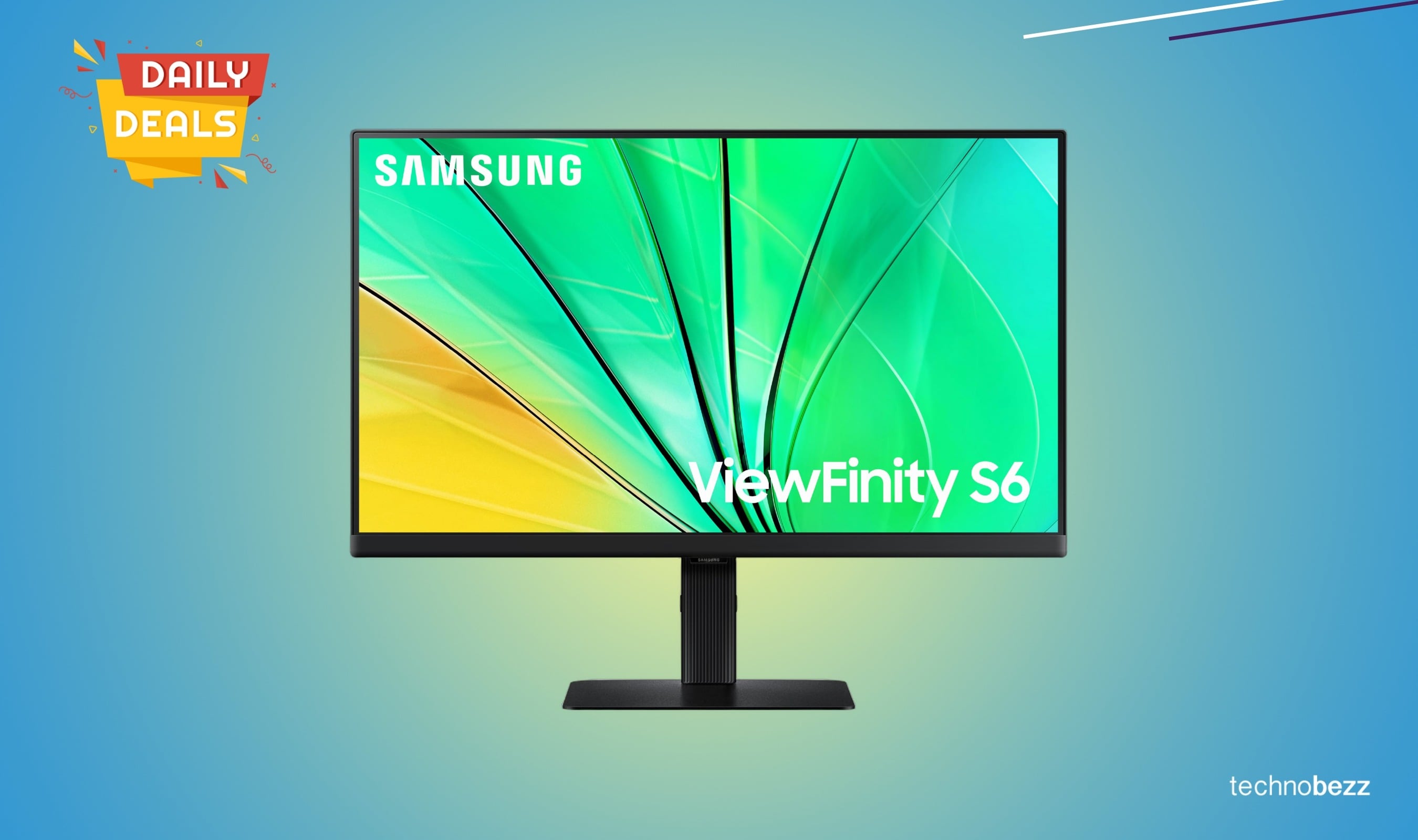 Samsung ViewFinity S6 24-inch QHD monitor drops to $196