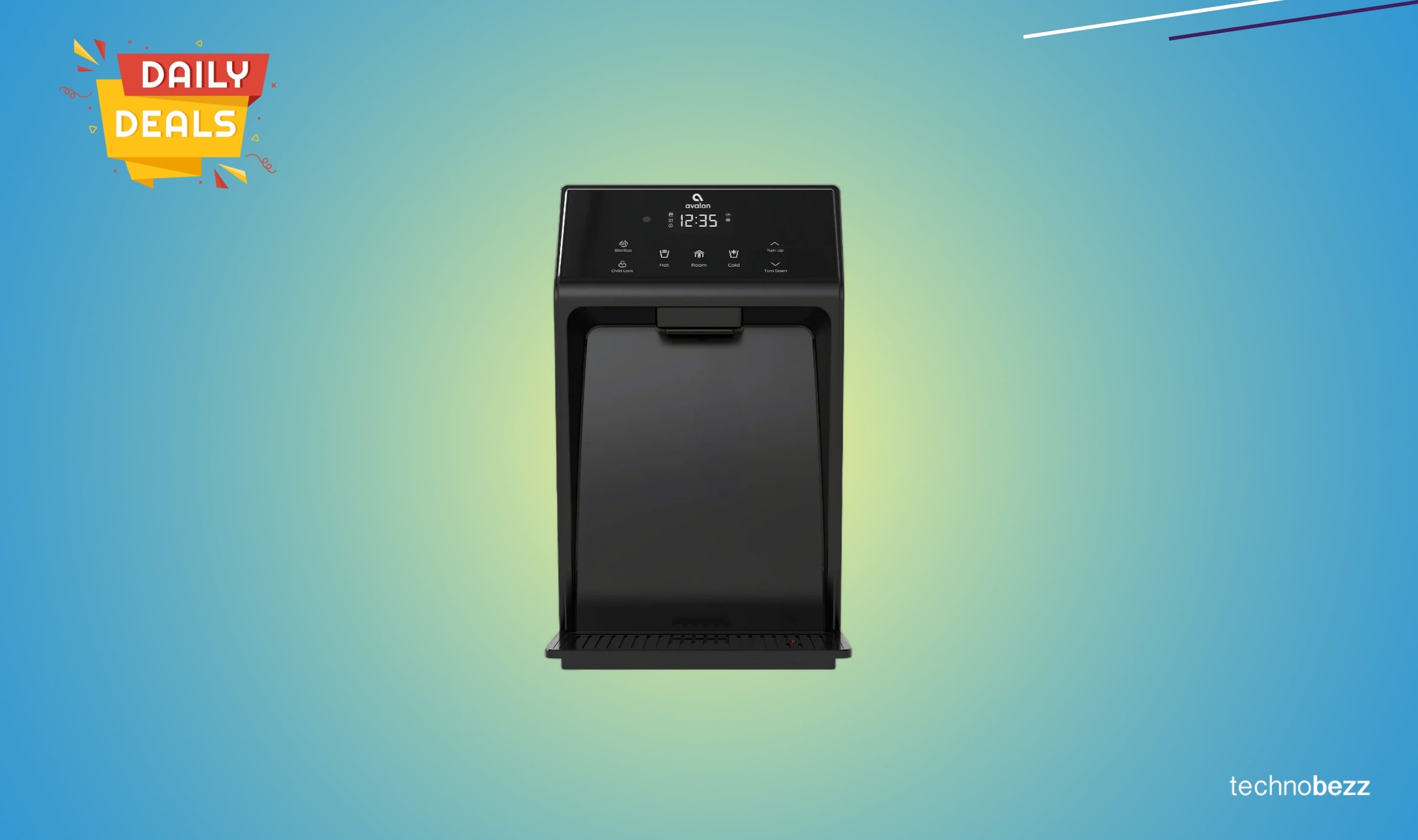 Avalon Electric Touch Countertop Bottleless Water Cooler now available for $279.90