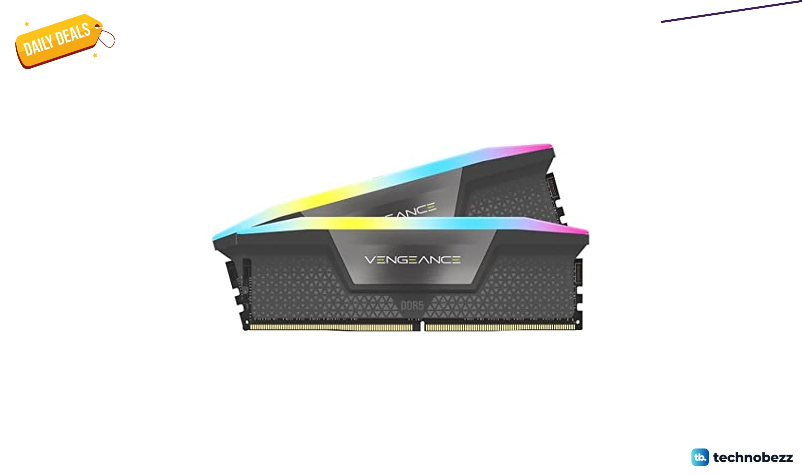 Woot offers CORSAIR Vengeance RGB DDR5 6000MHz for $349.99