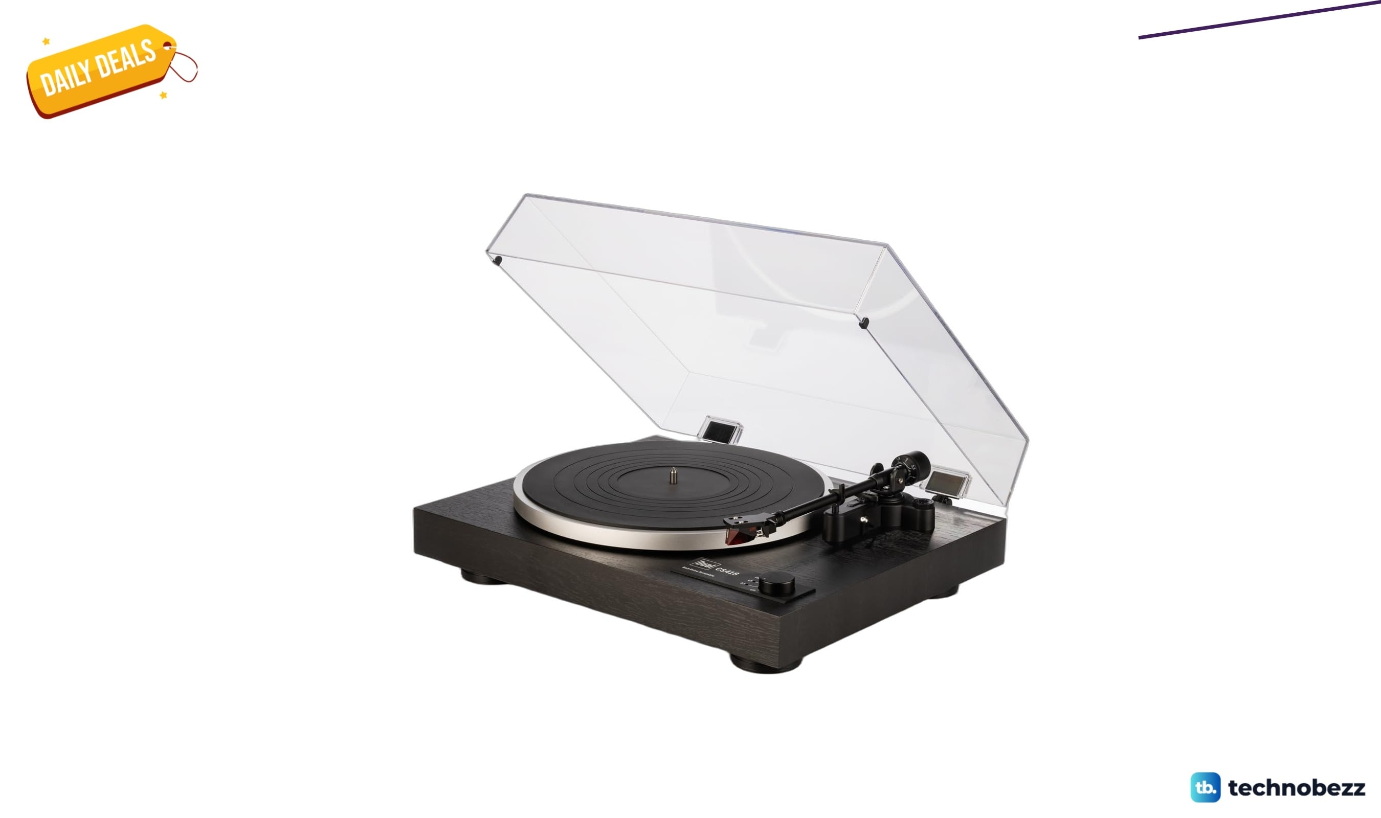 Dual CS 418 Belt Drive Manual Turntable drops to $549 in latest price cut