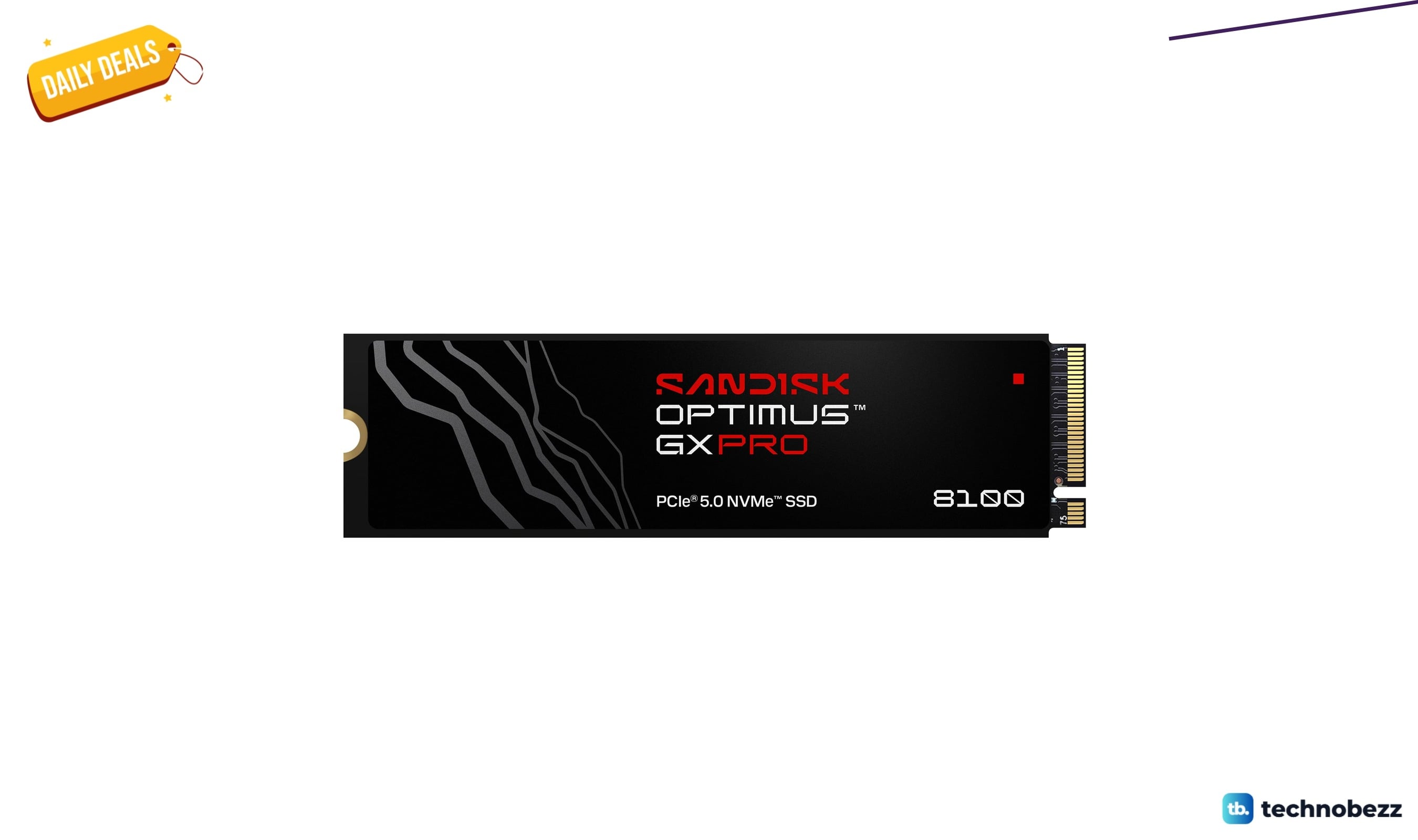 Sandisk Optimus GX PRO 8100 PCIe 5.0 discounted to $1149.99 on Amazon
