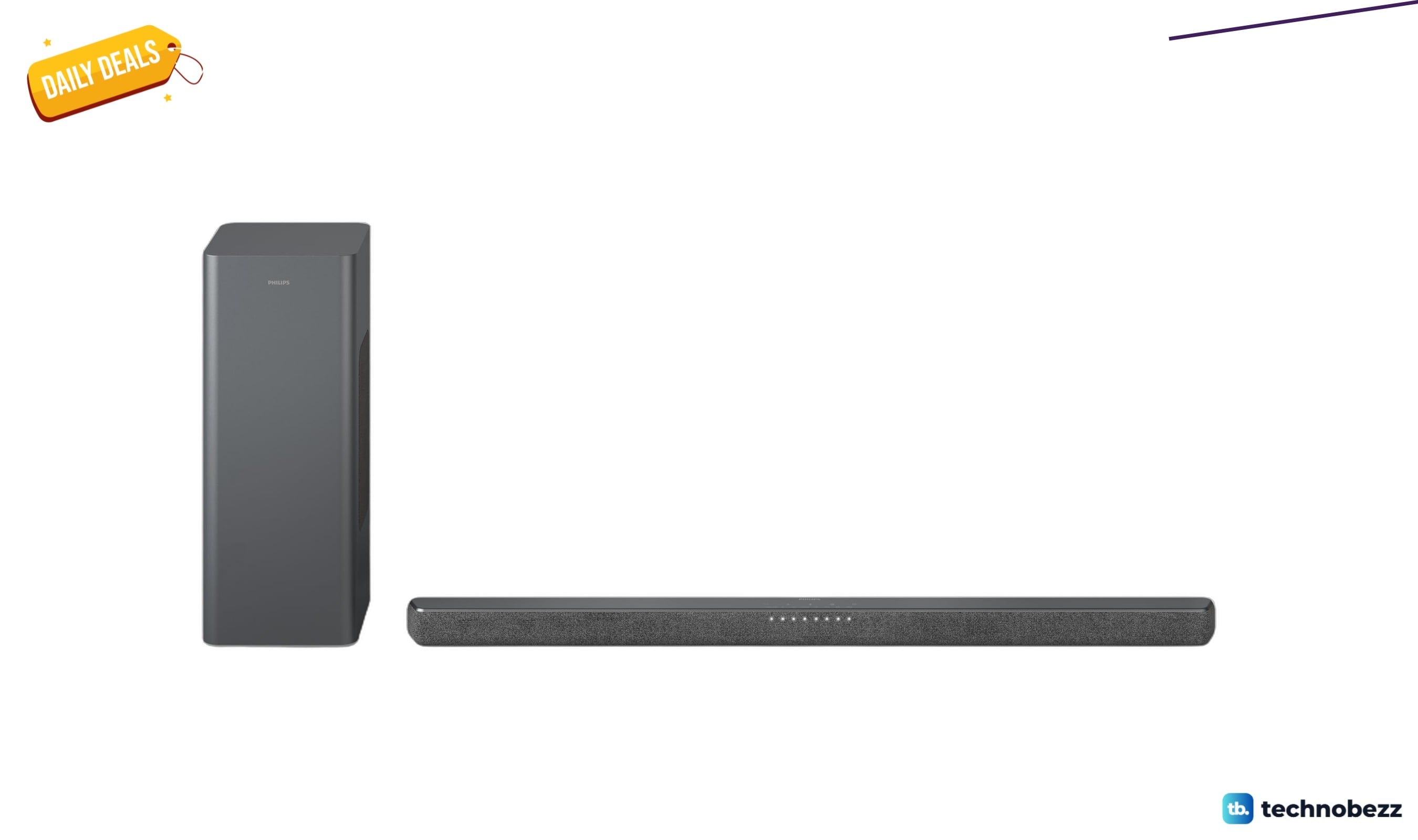 Philips B6309 2.1 Channel Soundbar drops to $202.63 on Amazon