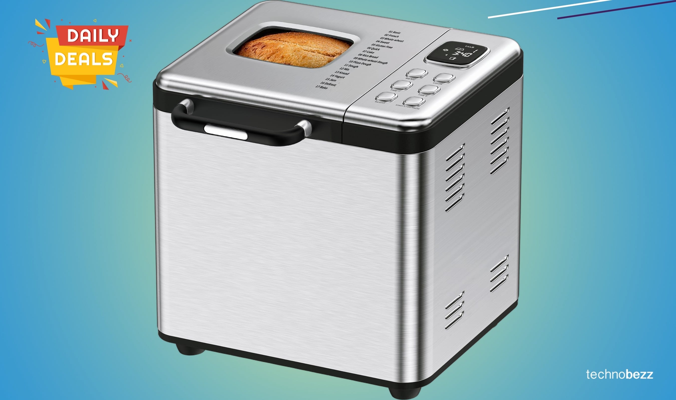 OSIPOTO Bread Maker drops to $88.88 on Amazon