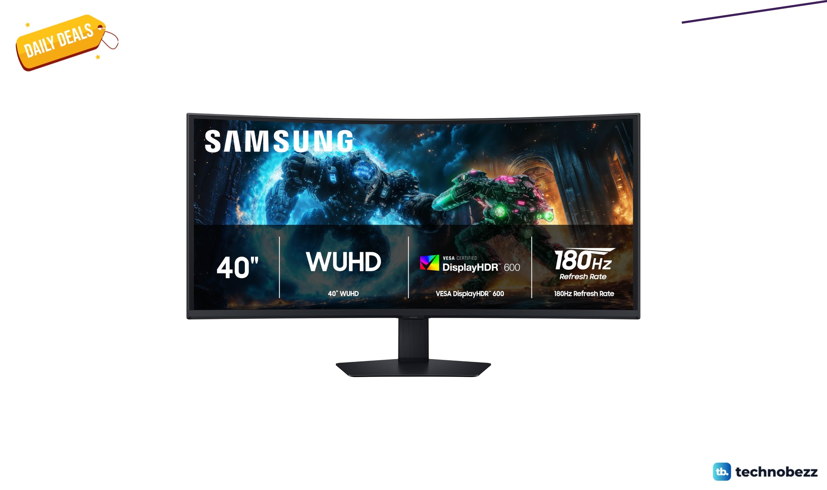 Samsung 40 Inch Odyssey G7 WUHD Gaming Monitor Drops to $630 on Amazon