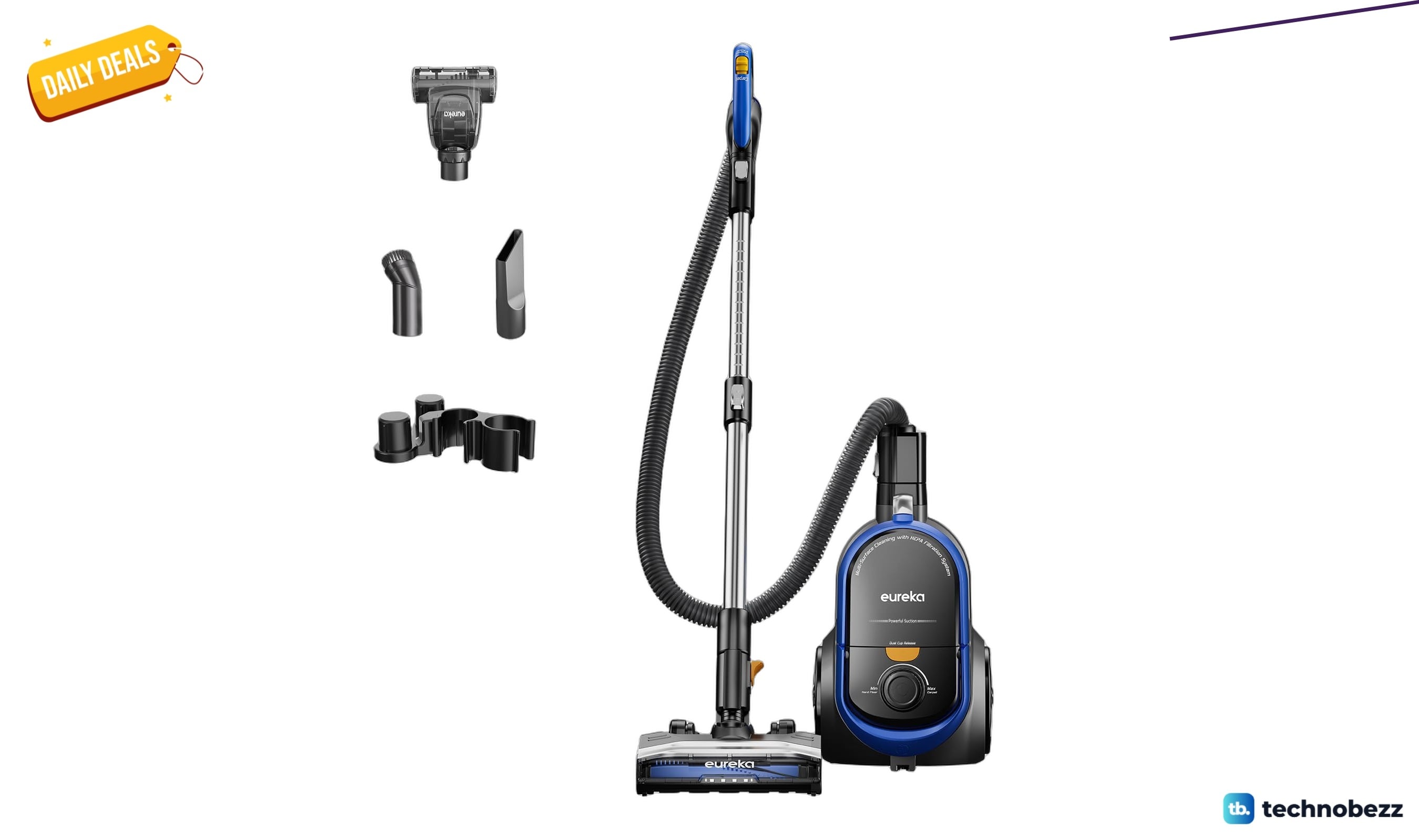 Eureka Bagless Canister Vacuum drops to $219.93 down from $234.02