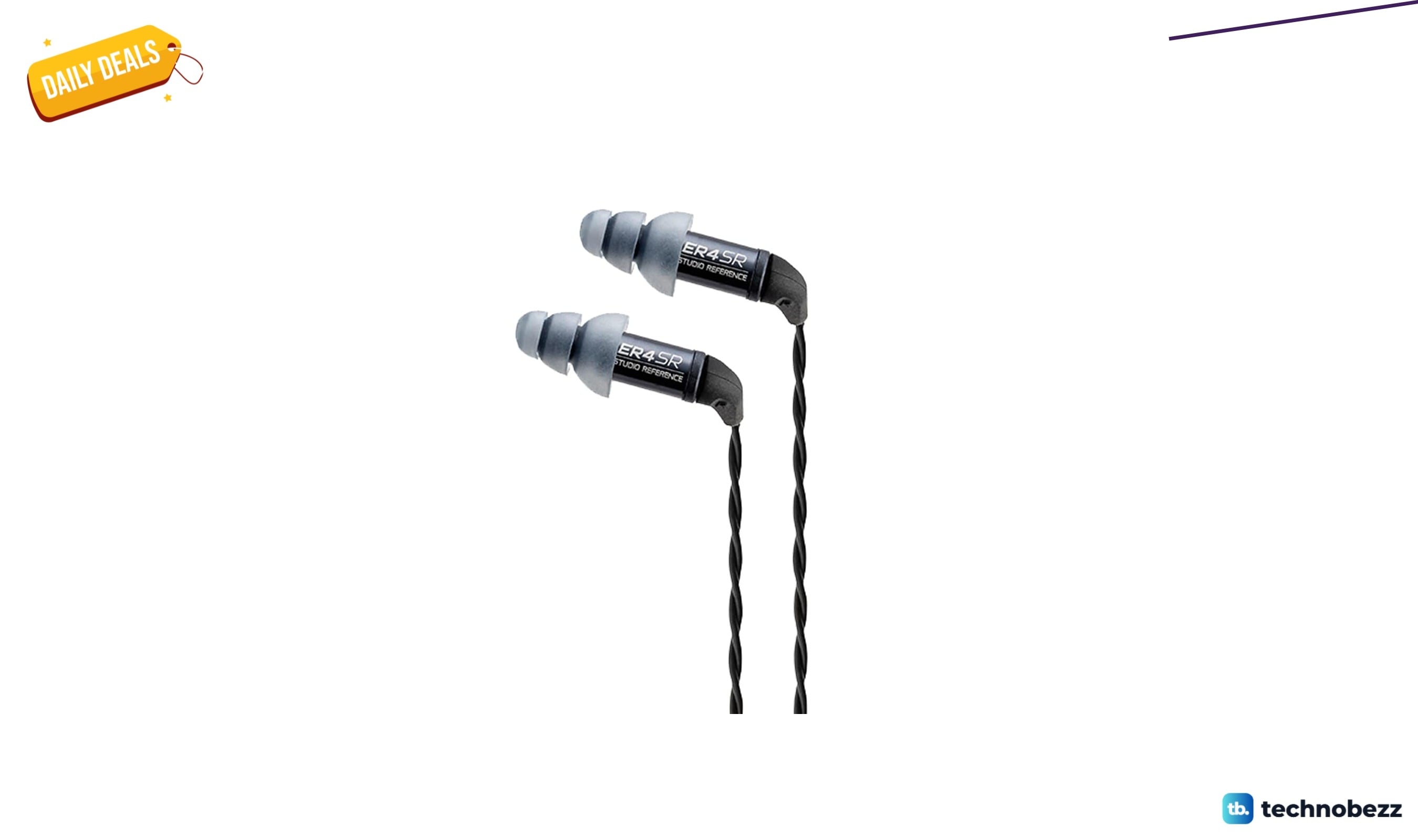 Etymotic ER4SR Studio Reference Earphone drops to $189.99 on Amazon