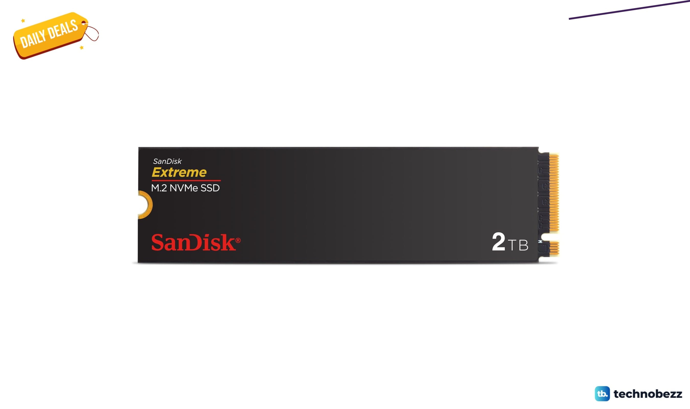 SANDISK 2TB Extreme M.2 NVMe SSD PCIe now $329.99, down from $451.68