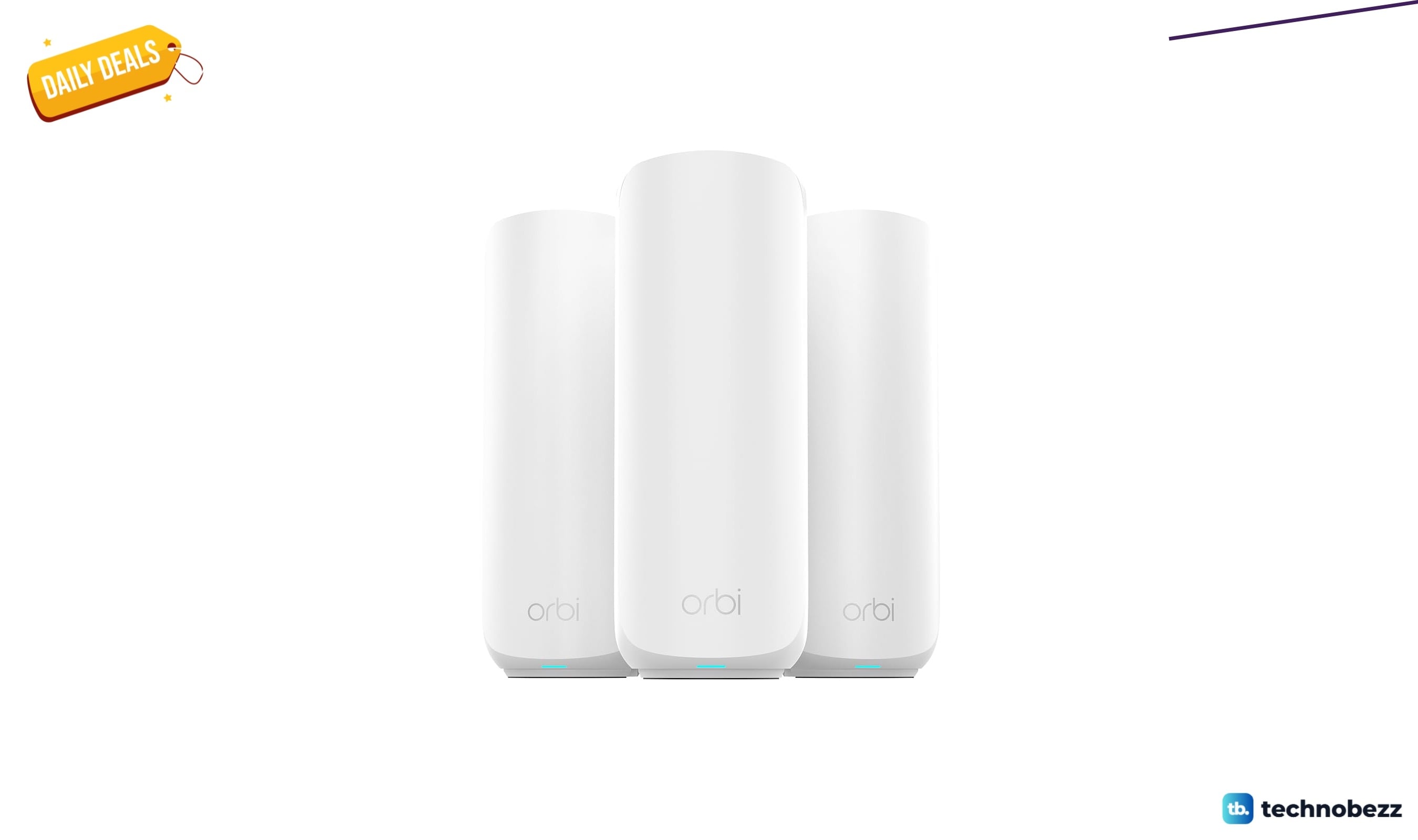 NETGEAR Orbi 370 WiFi 7 Mesh System dips to $265.99