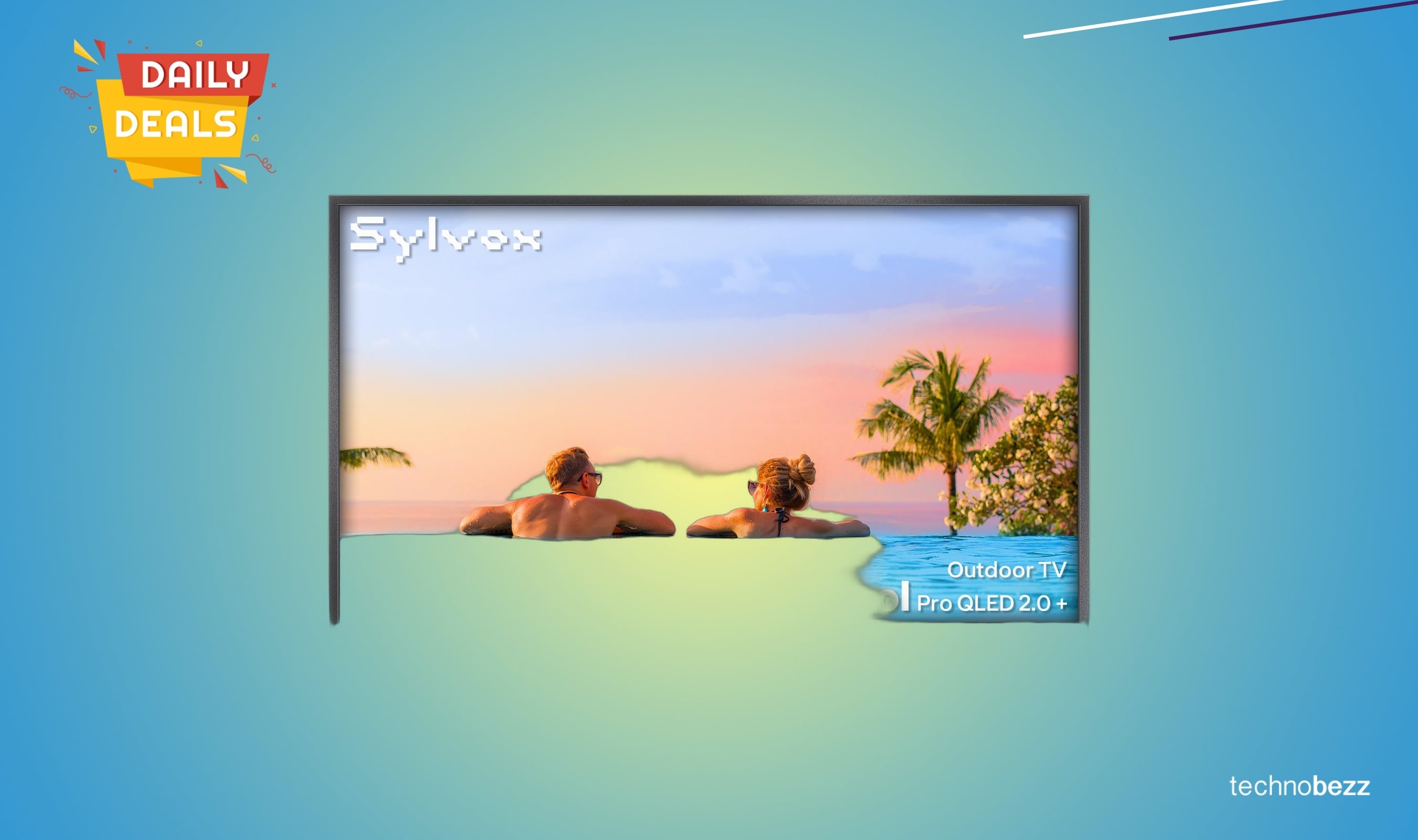 SYLVOX Outdoor QLED TV drops to $3799 on Amazon