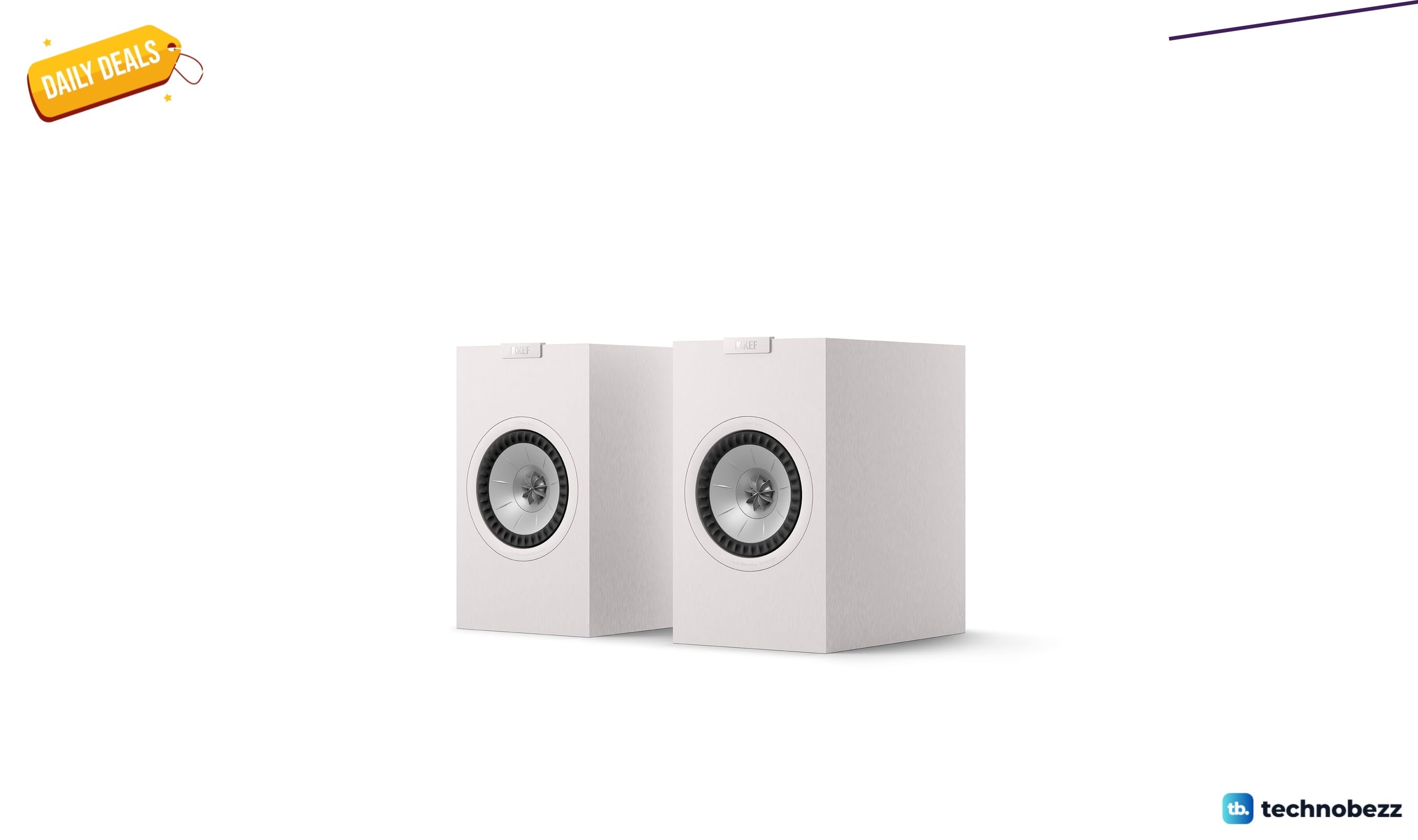 KEF Q1 Meta Bookshelf Speakers Passive 2-Way discounted to $399.99