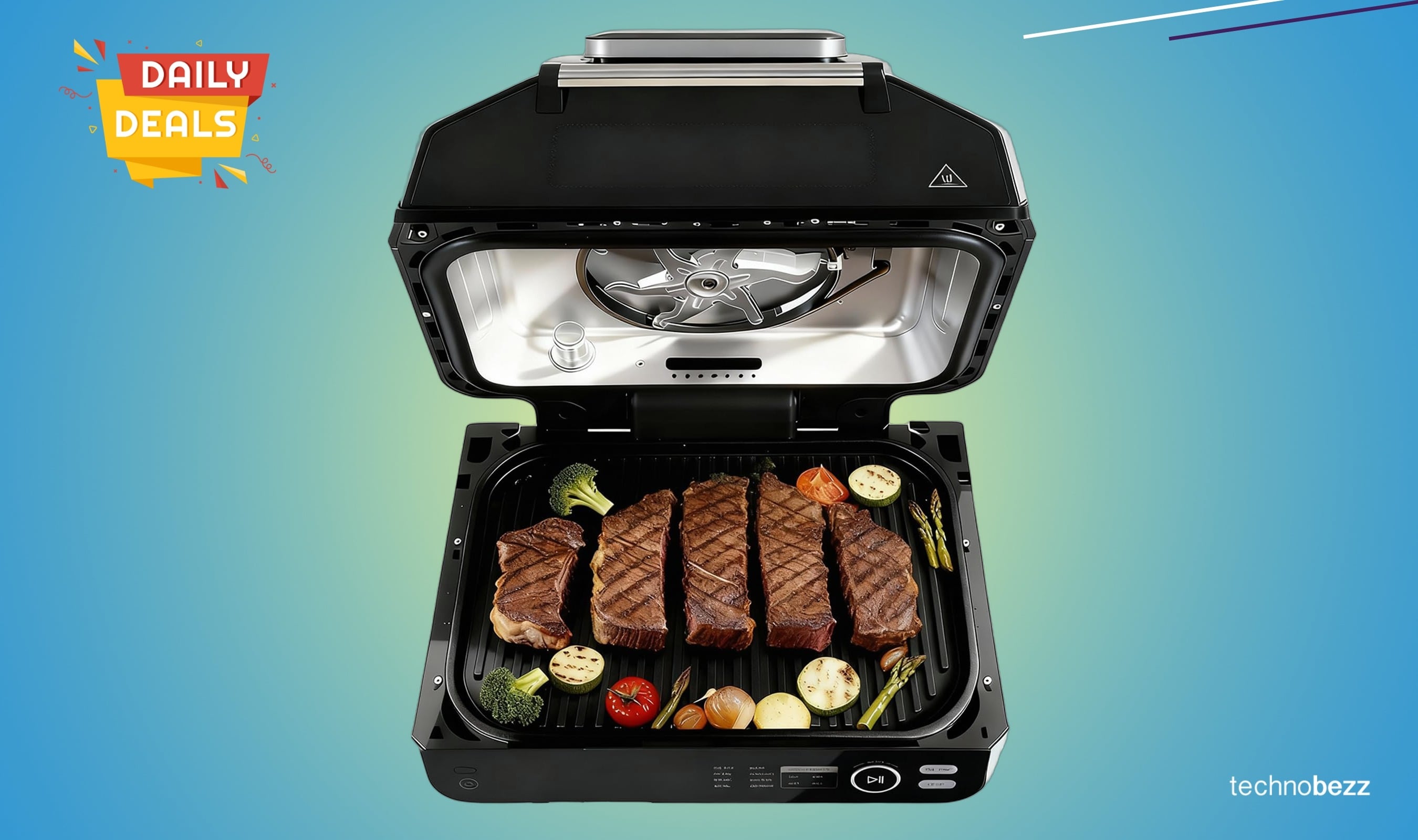 NEWBULIG Electric Grill Outdoor drops to $94.99 on Amazon