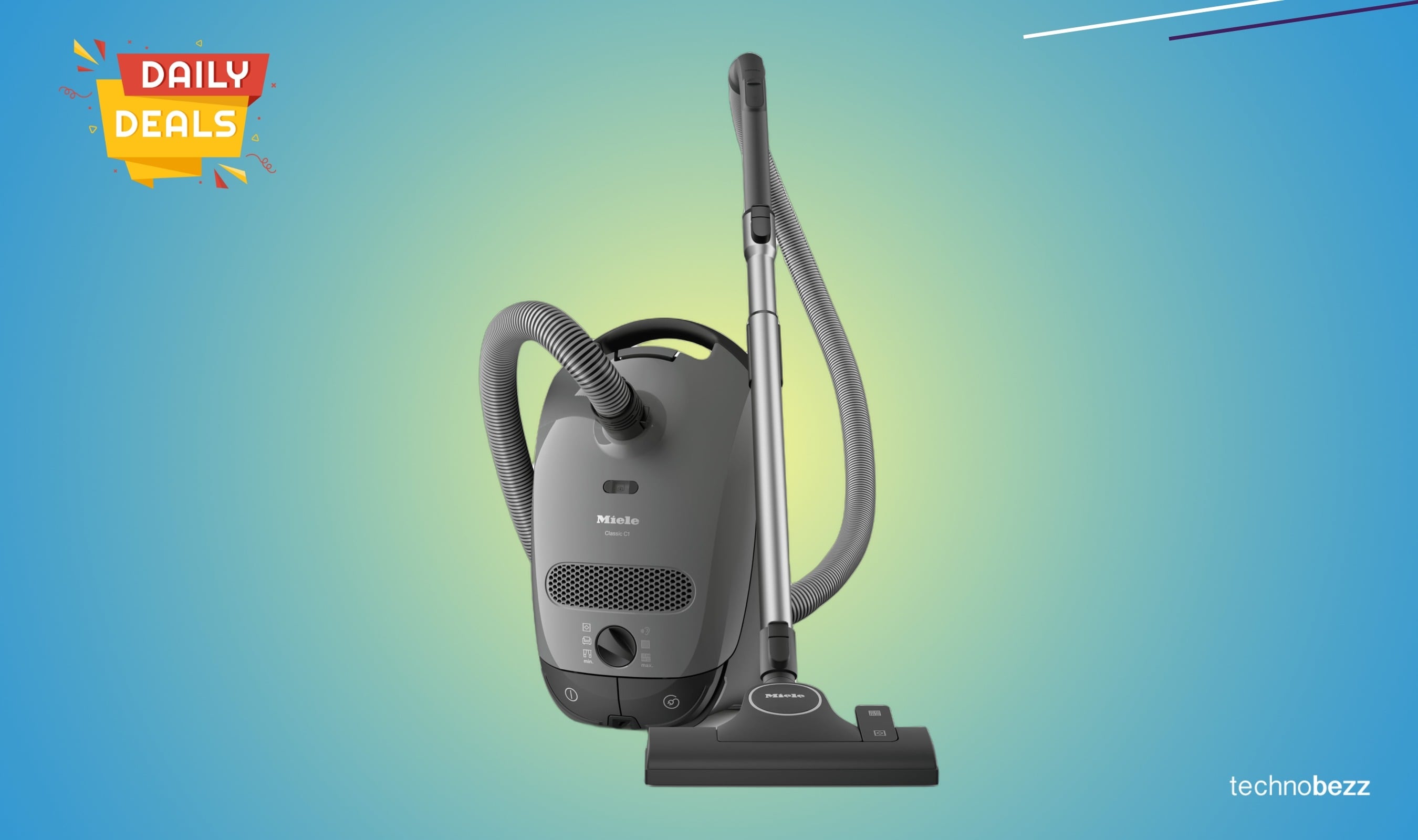 Miele Classic C1 Pure Suction Bagged Canister drops to $319.20