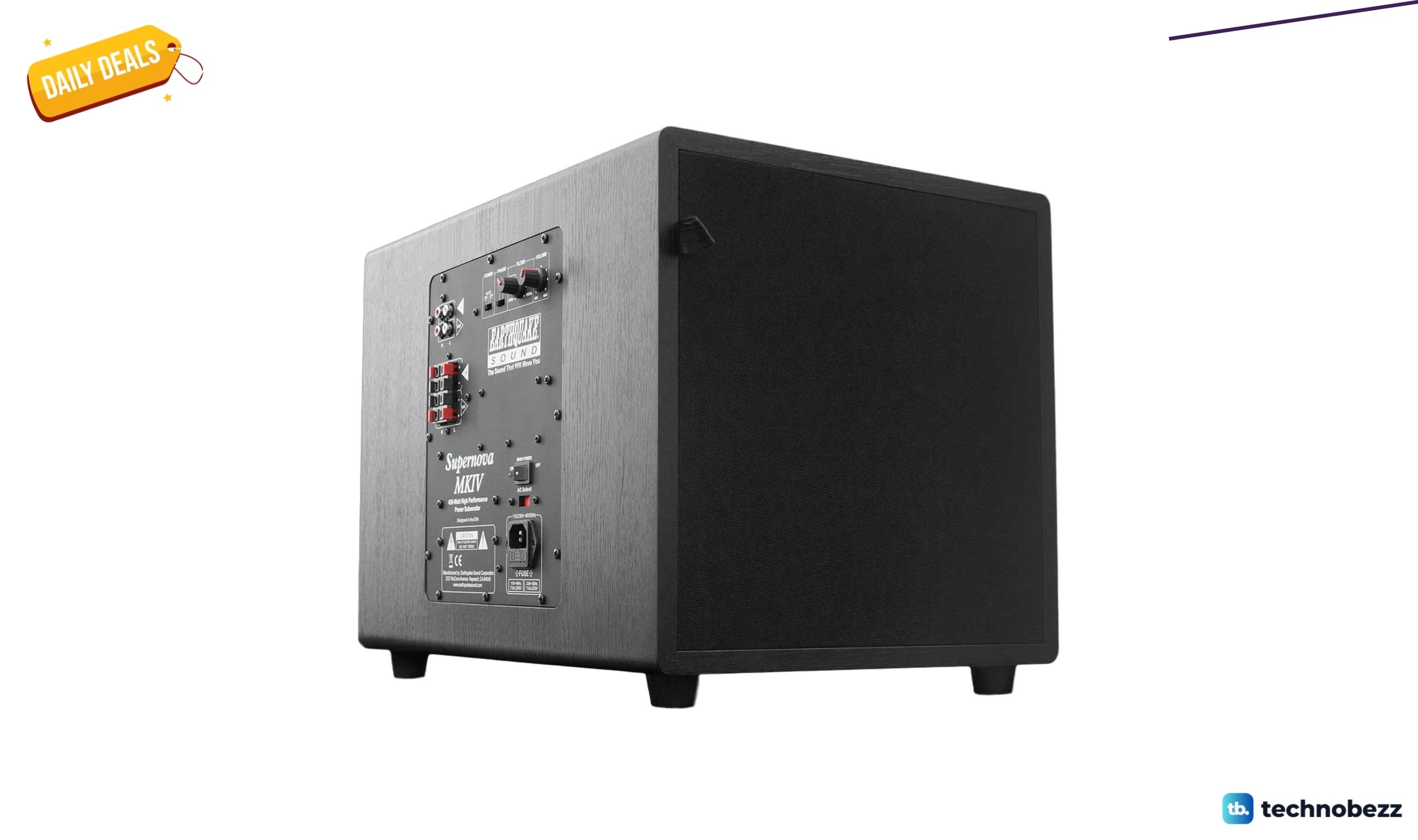 Earthquake Sound Supernova MKIV-12 Powered Subwoofer drops to $557.89 on Amazon