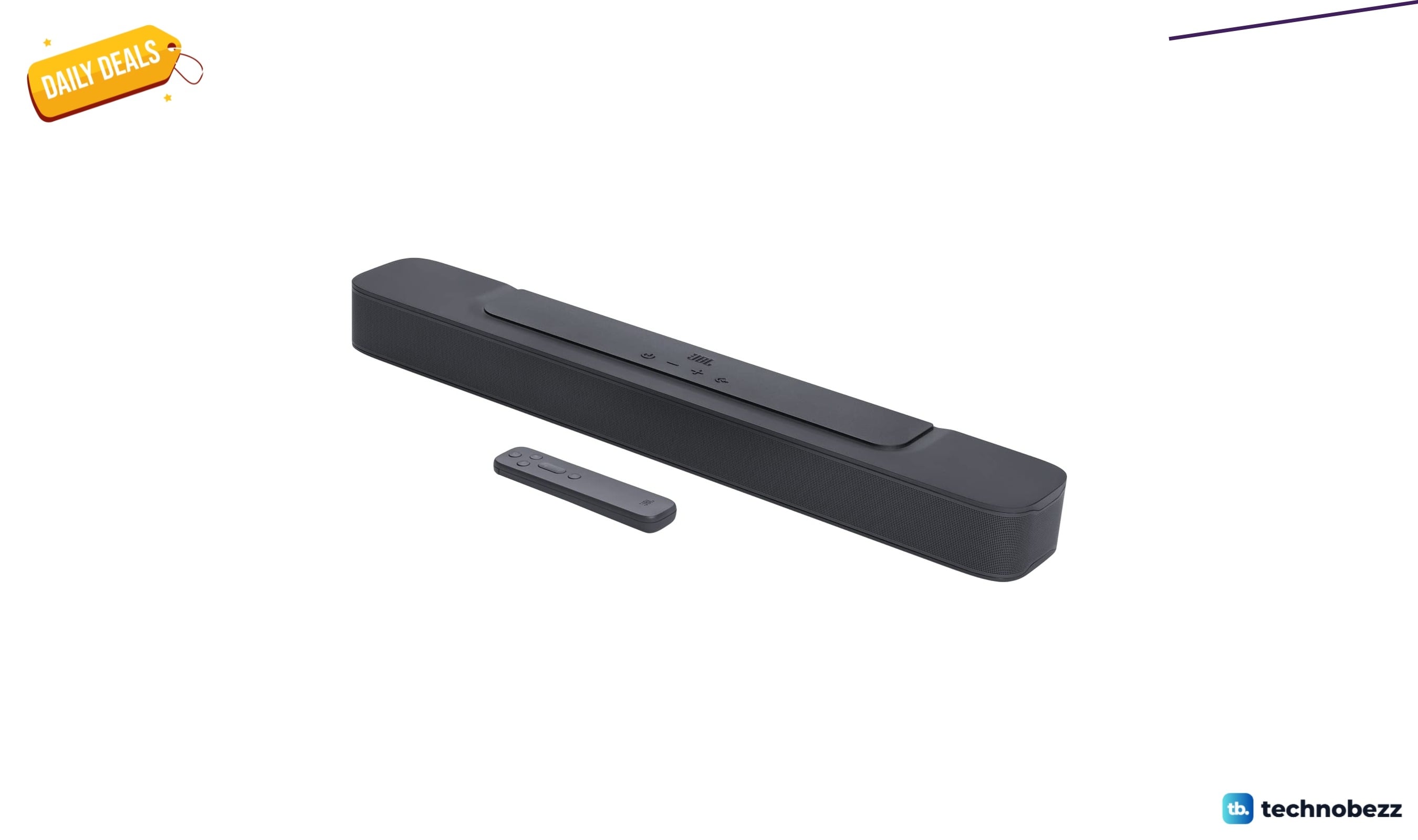 JBL Bar 2.0 All-in-one Compact 2.0 Channel soundbar dips to $129.95