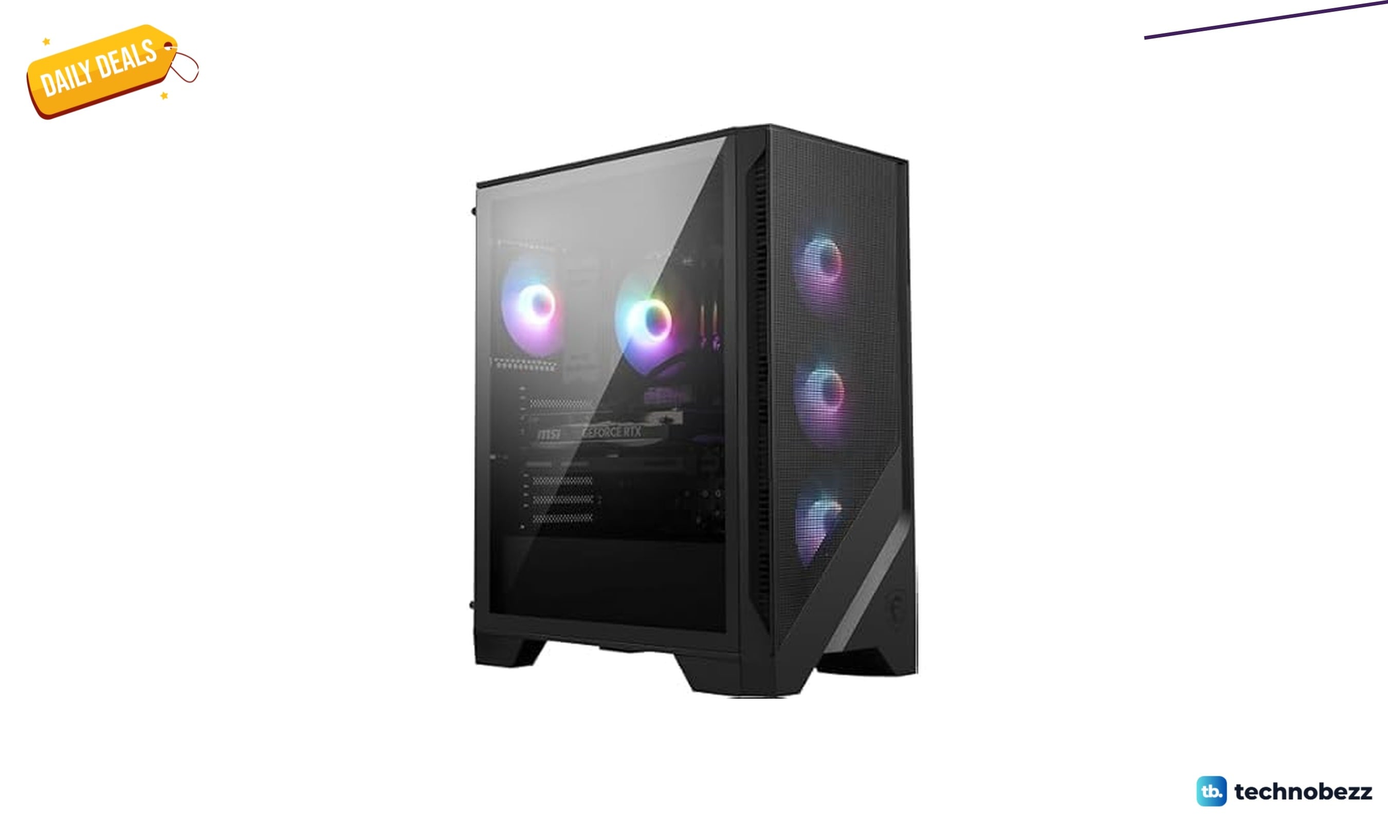 MSI Codex R2 AI Gaming Desktop with Intel Ultra 7 drops to $1523.40