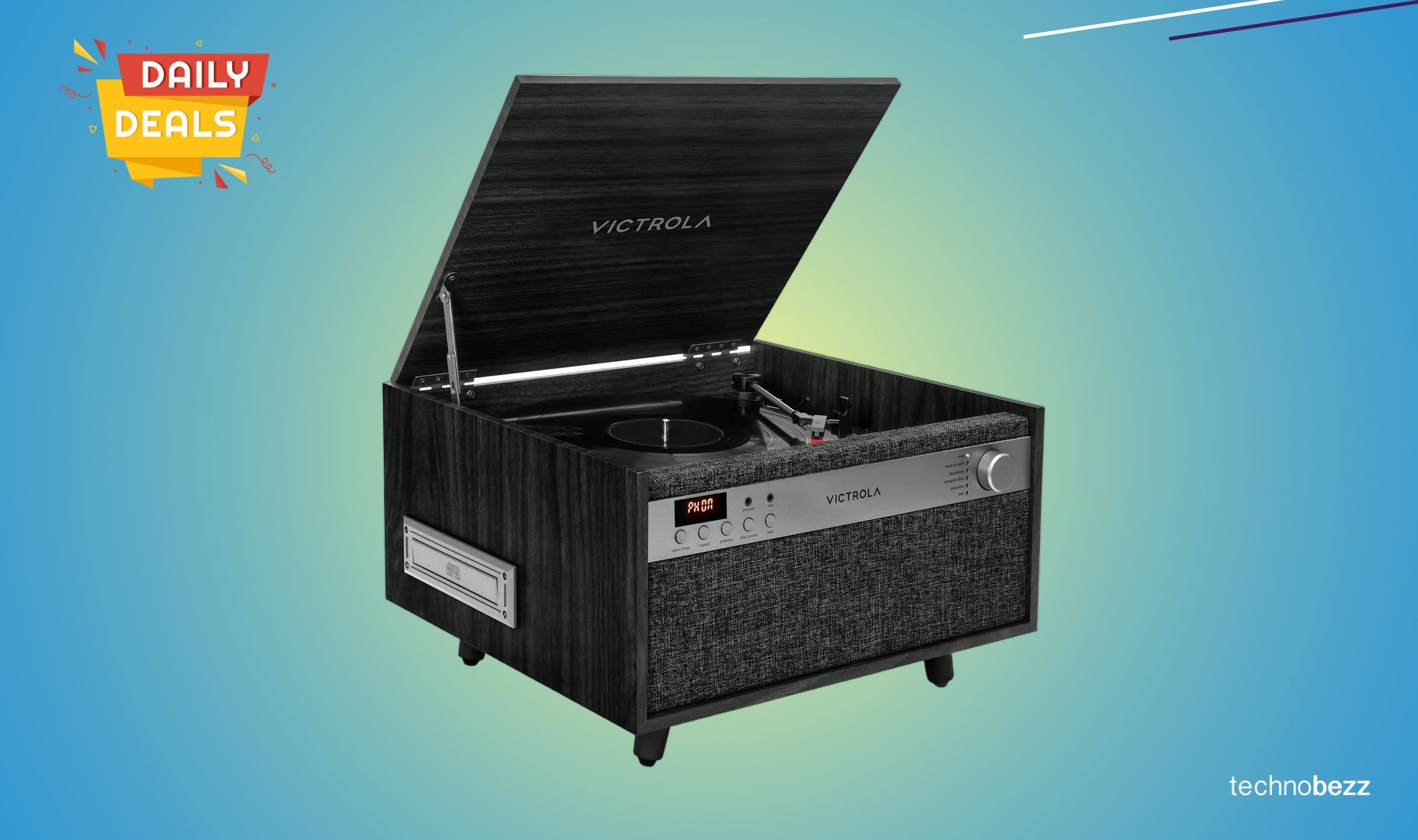Victrola Century 6-in-1 record player drops to $129.99 on Amazon