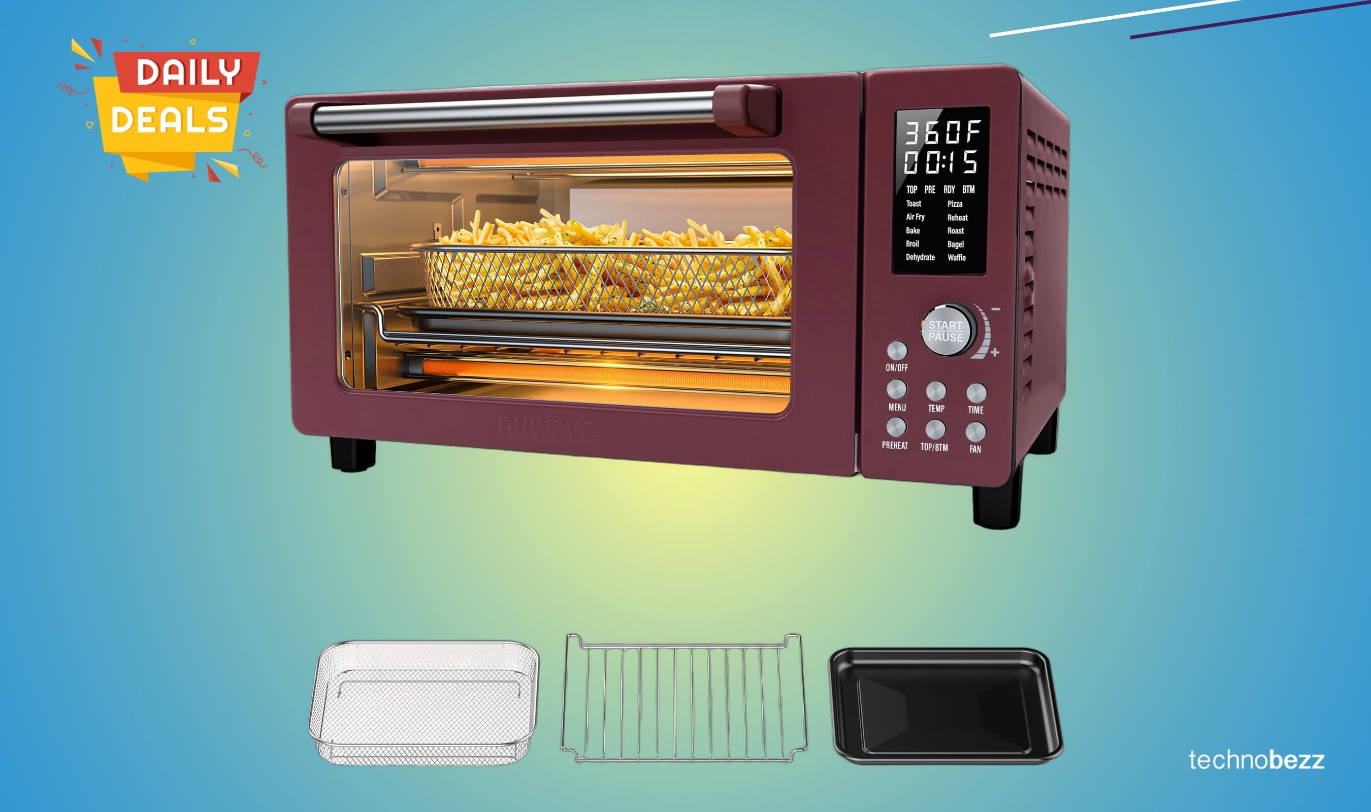 Nuwave Bravo Pro Air Fryer Toaster drops to $139.99