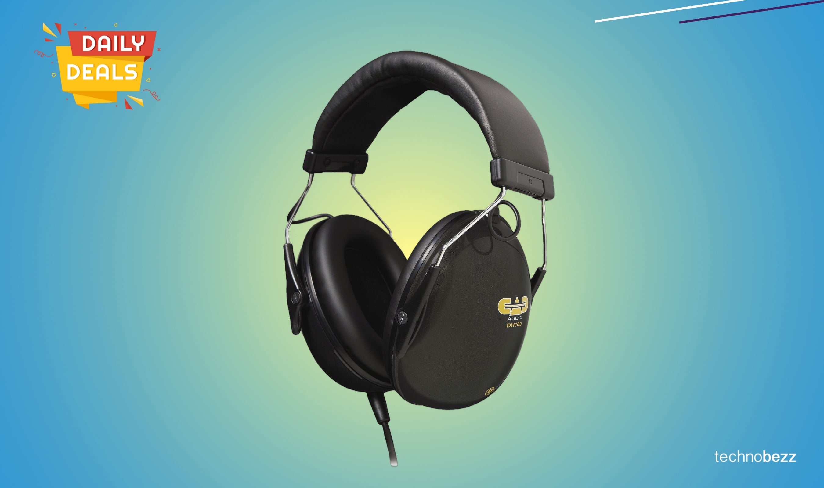 CAD Audio DH100 drummer headphones now available for $52.15